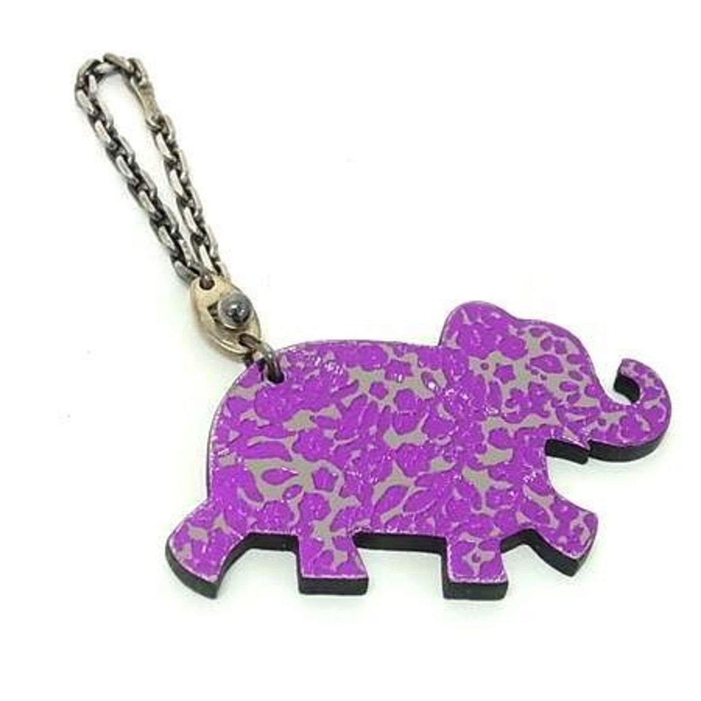 Hermes Animal Bag Charm - Purple