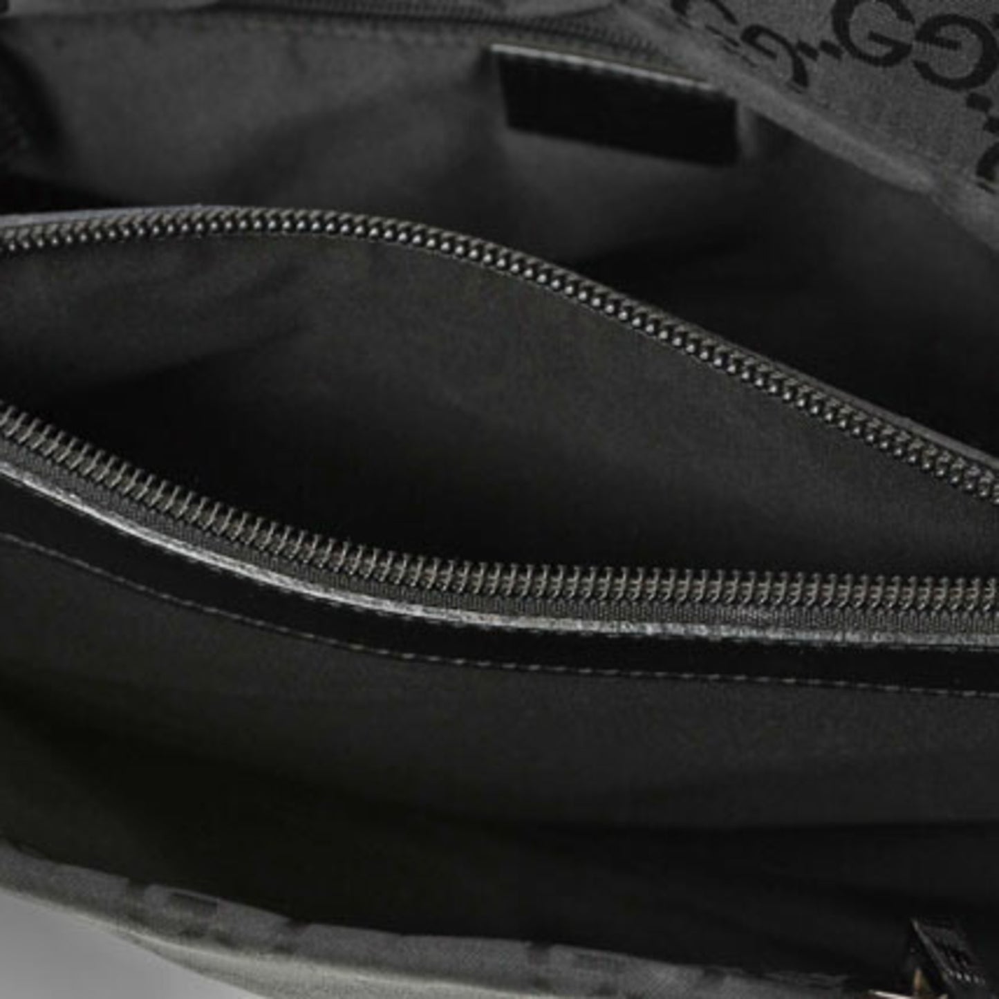 Gucci Handbag Tote Bag Bamboo 2Way Nylon Canvas Gg Black 002 1016