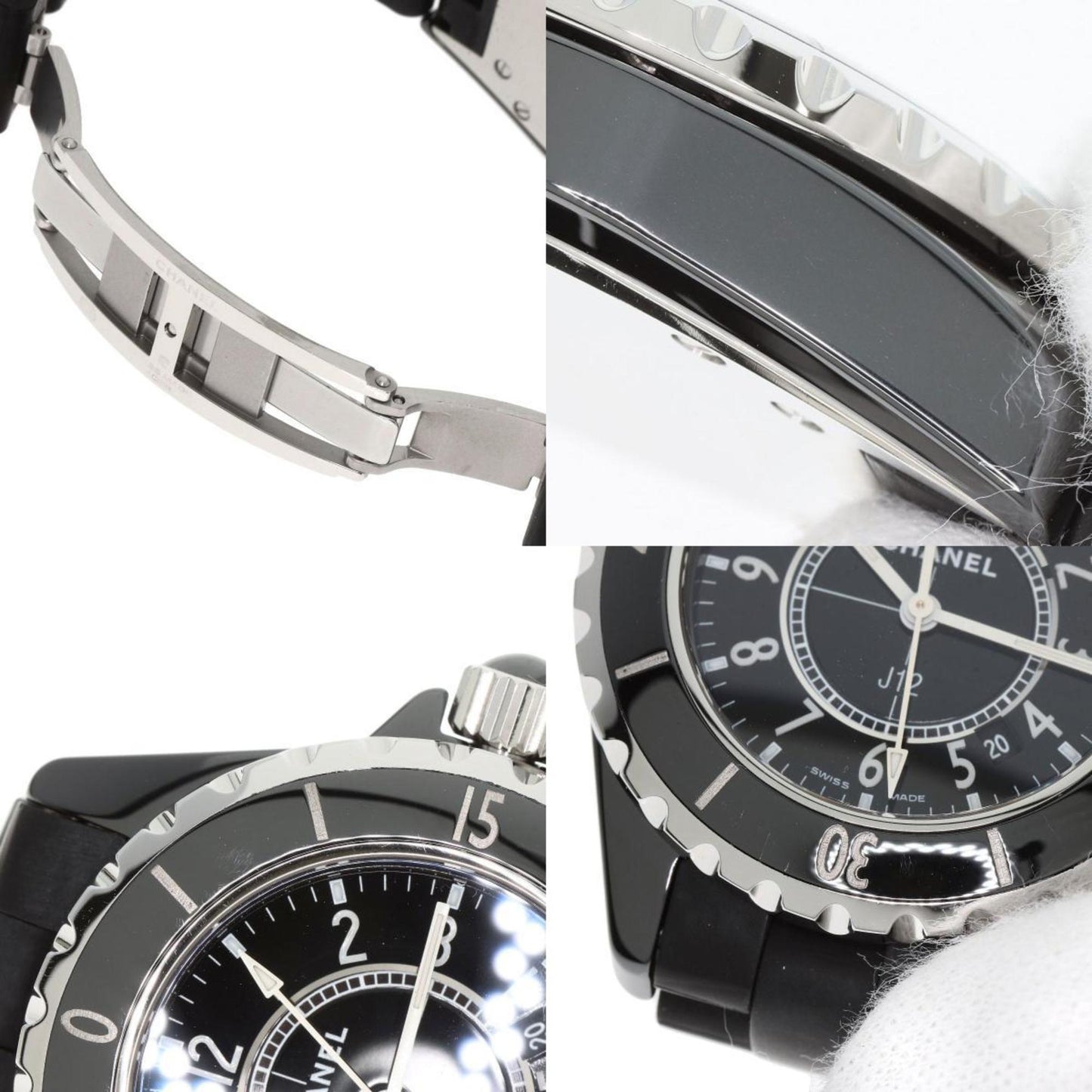 Chanel H0681 J12 33Mm Watch Ceramic Rubber