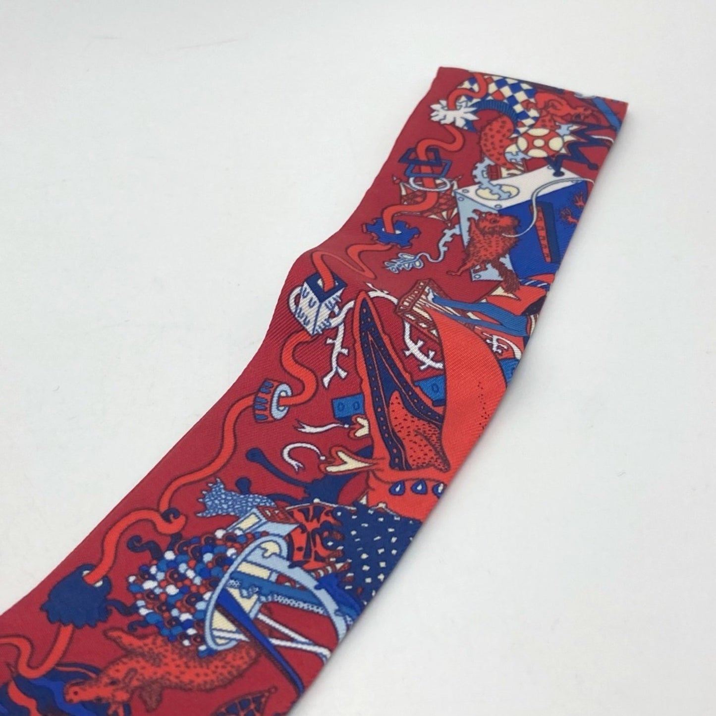Hermes Animal Twilly Scarf