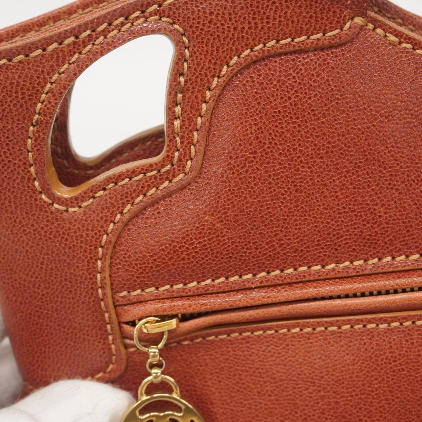 Cartier Marcello Leather Brown Handbag