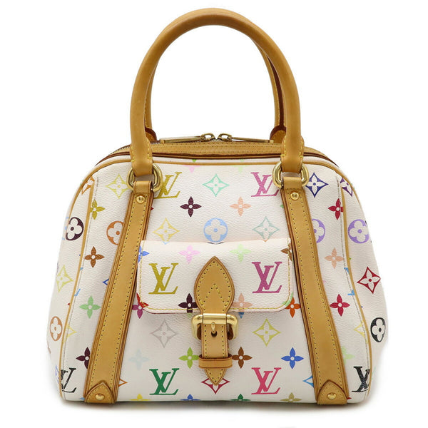 Louis Vuitton Louis Vuitton Monogram Multicolor Priscilla Handbag Blanc White M40096