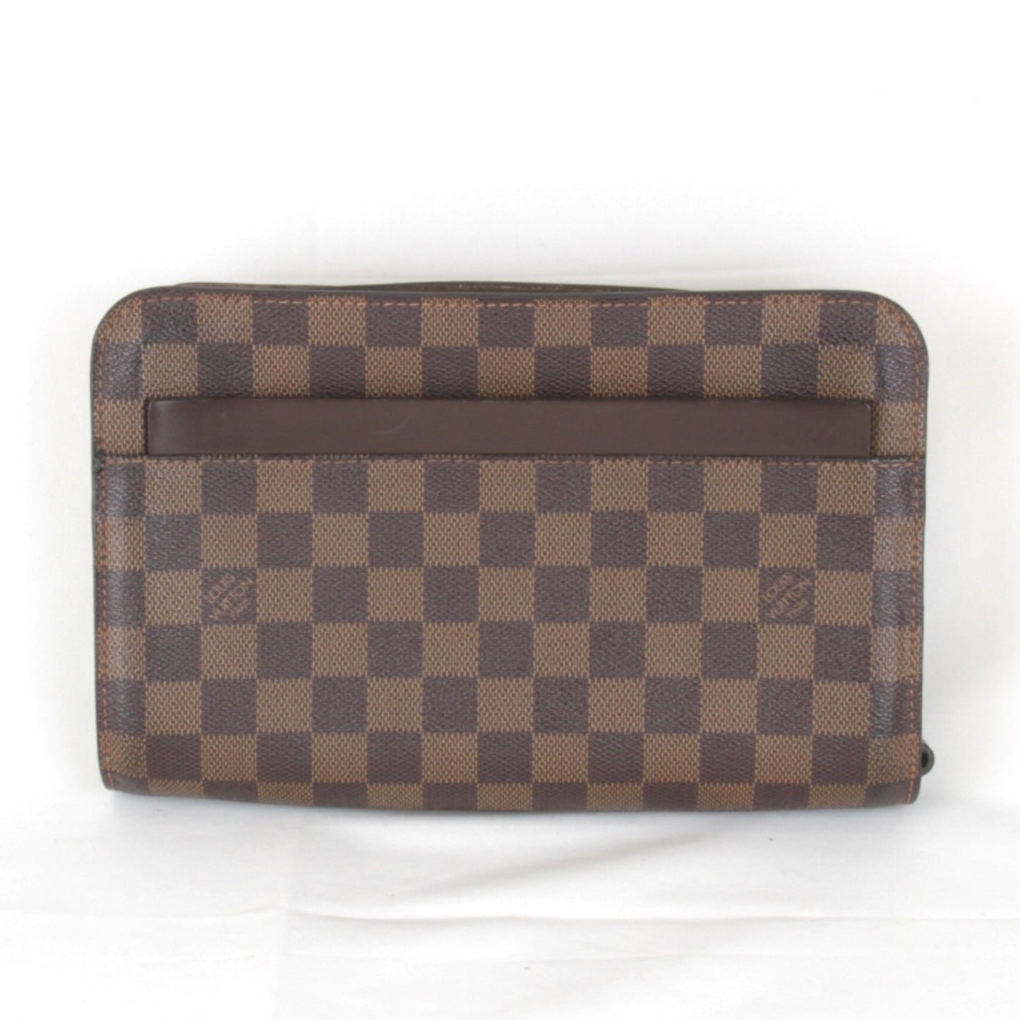 Louis Vuitton Saint Louis N51993 Clutch Bag Damier Canvas Brown