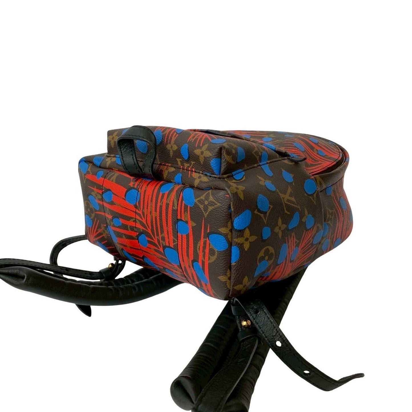 Louis Vuitton Palm Springs Monogram Jungle Dot Leather Backpack/Daypack