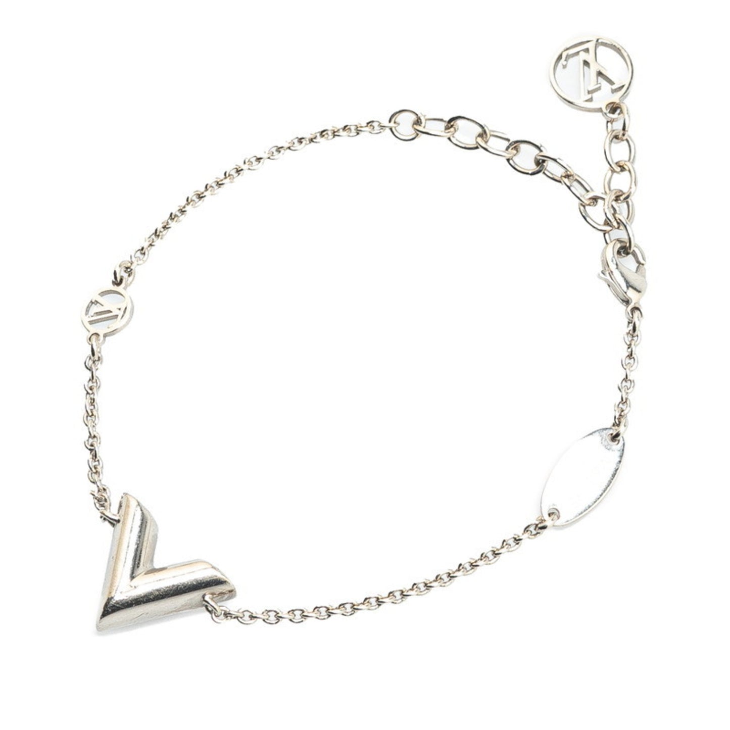 Louis Vuitton Essential V Bracelet M63198 Silver Metal