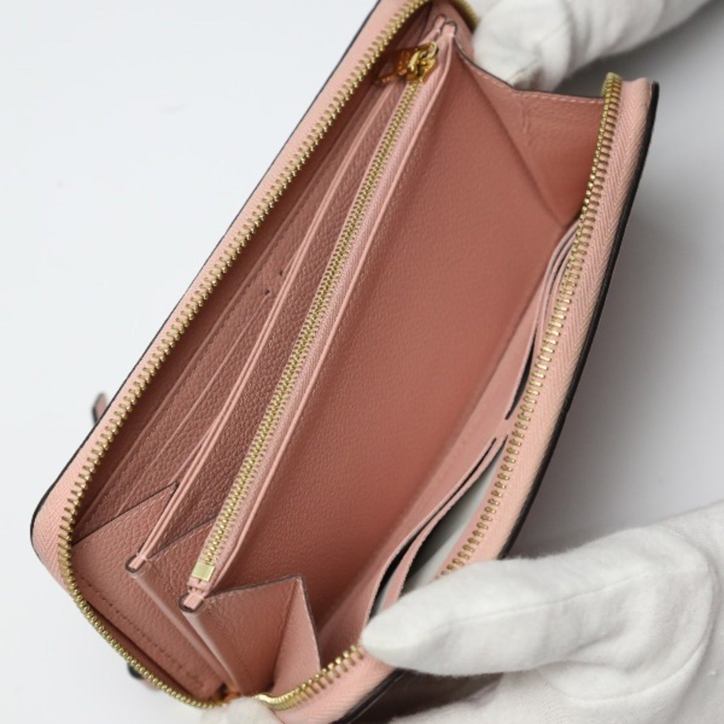 Louis Vuitton Zippy Wallet Empreinte Round Zipper M64090 Louis Vuitton Rose Poudre Long Lv