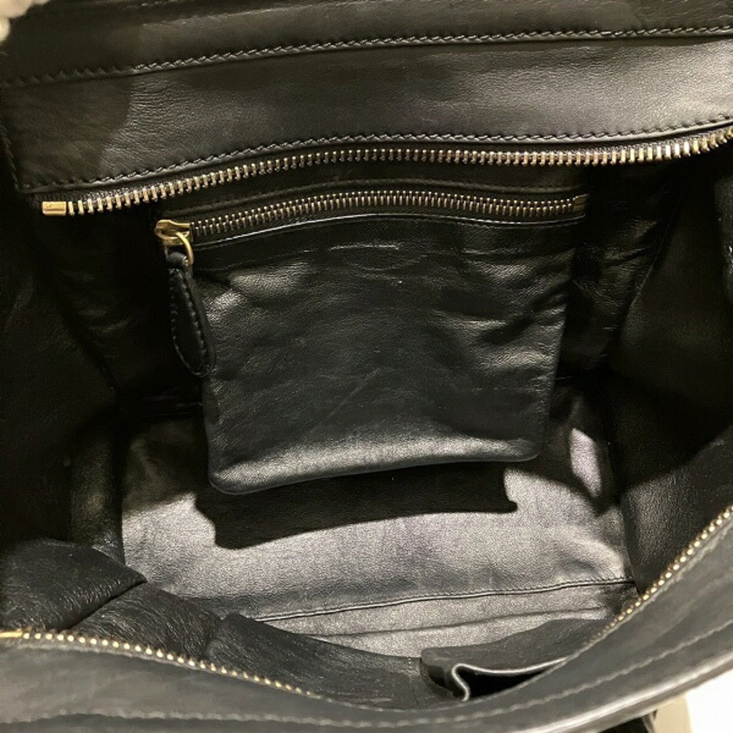 Celine Nano Shopper Black Bag Handbag