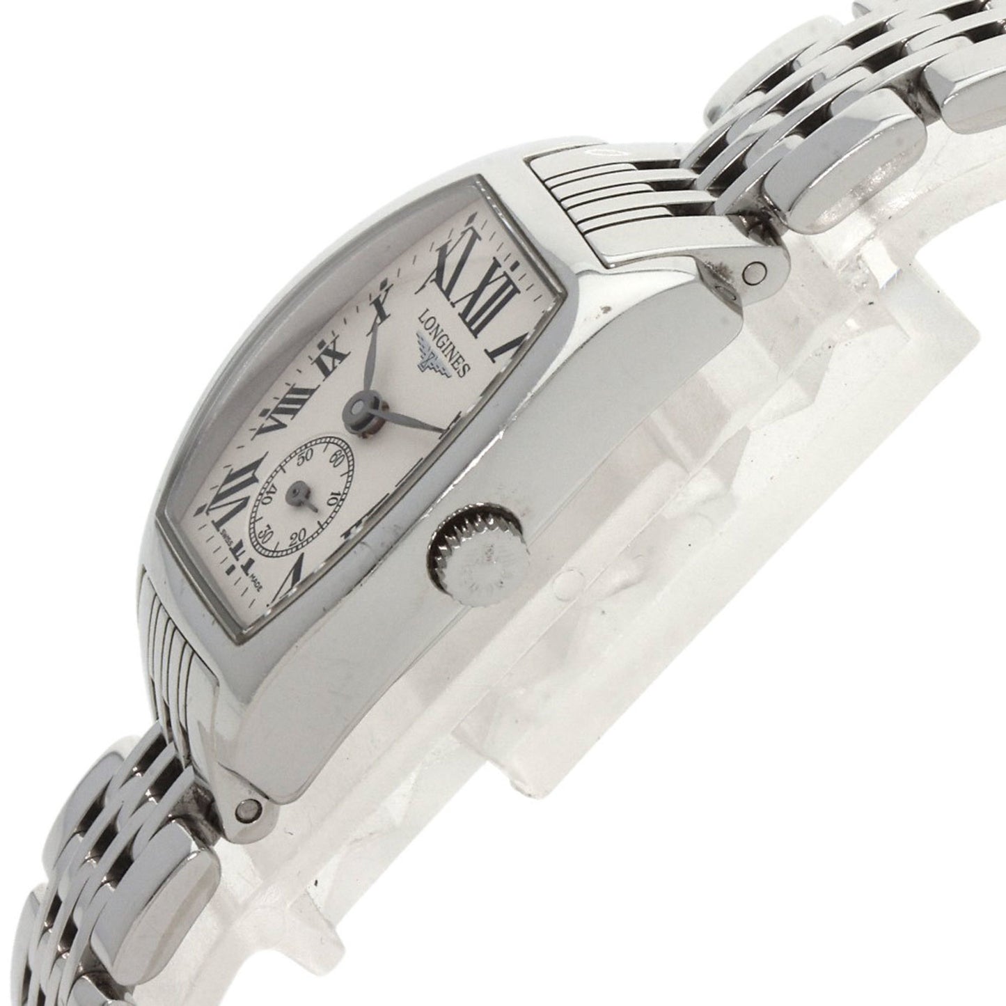 Longines L2.175.4 Evidenza Small Second Watch Stainless Steel Ss