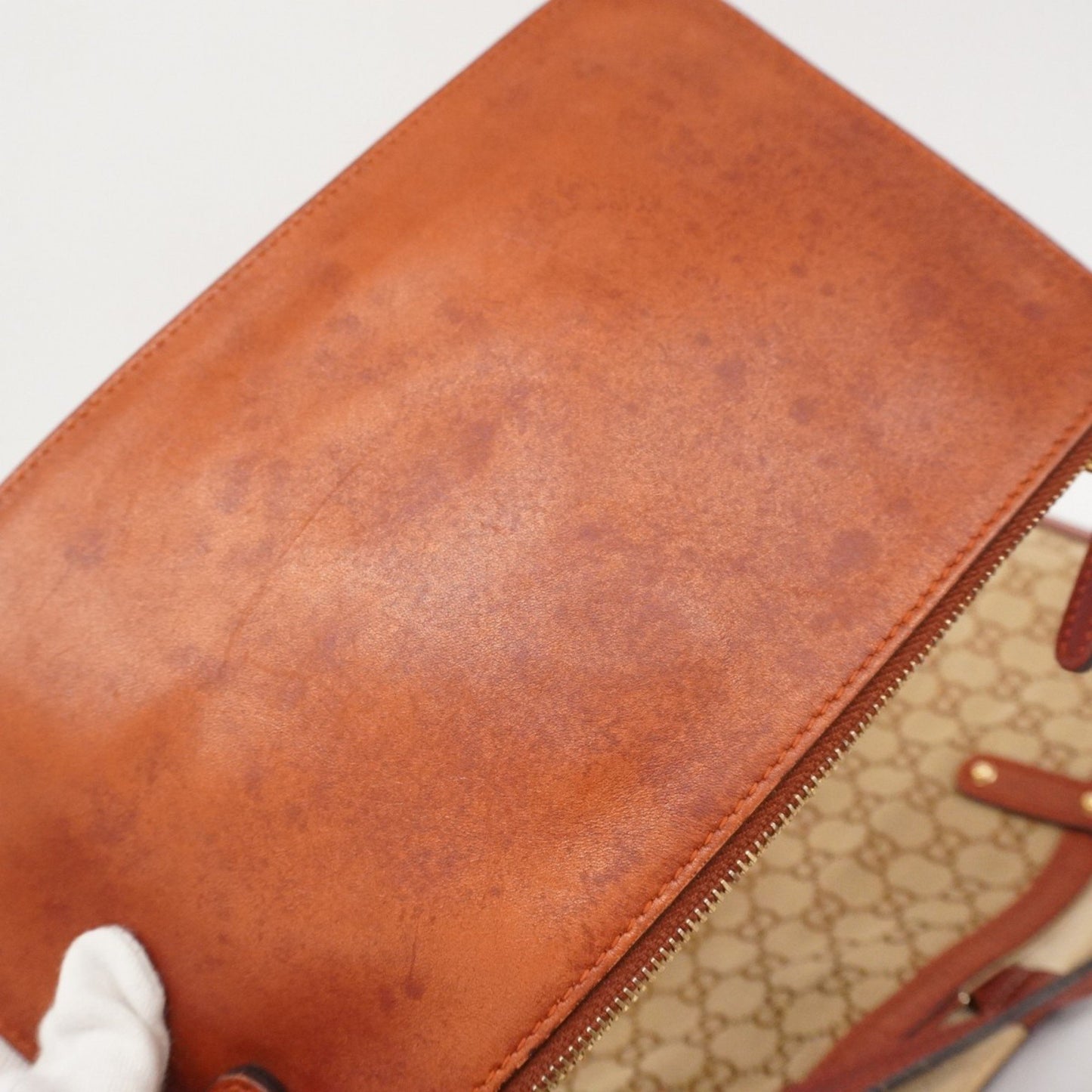 Gucci Gg Canvas Tote Bag 247209 Brown