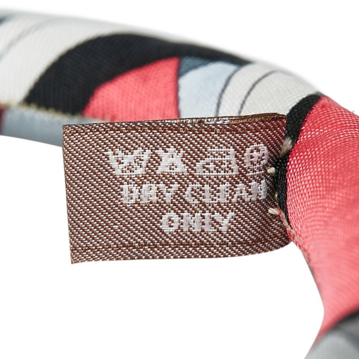 Hermes Bride De Soie Choker Necklace Pink Multicolor Silk