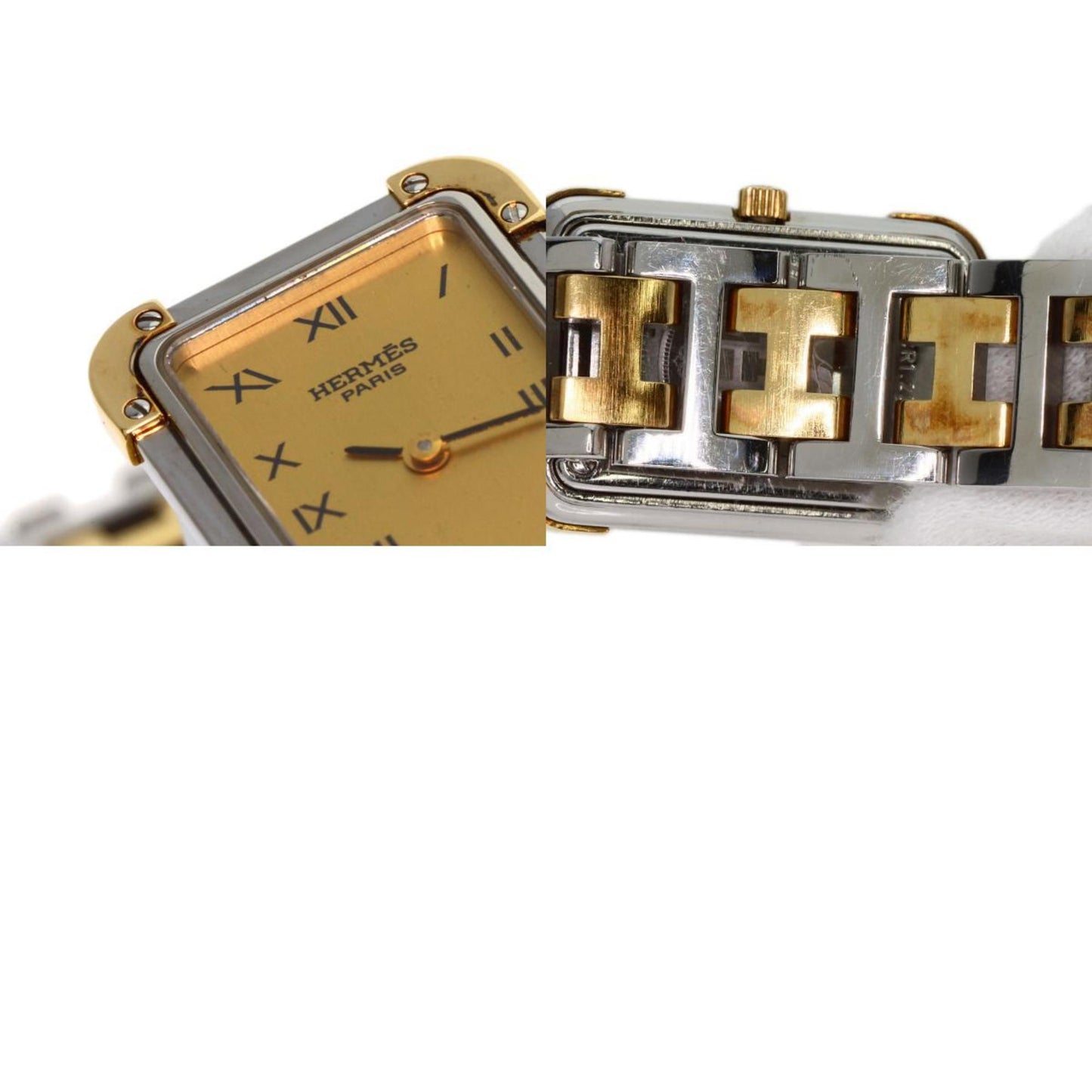 Hermes Cr1.220 Cloajour Watch Stainless Steel Ssxgp