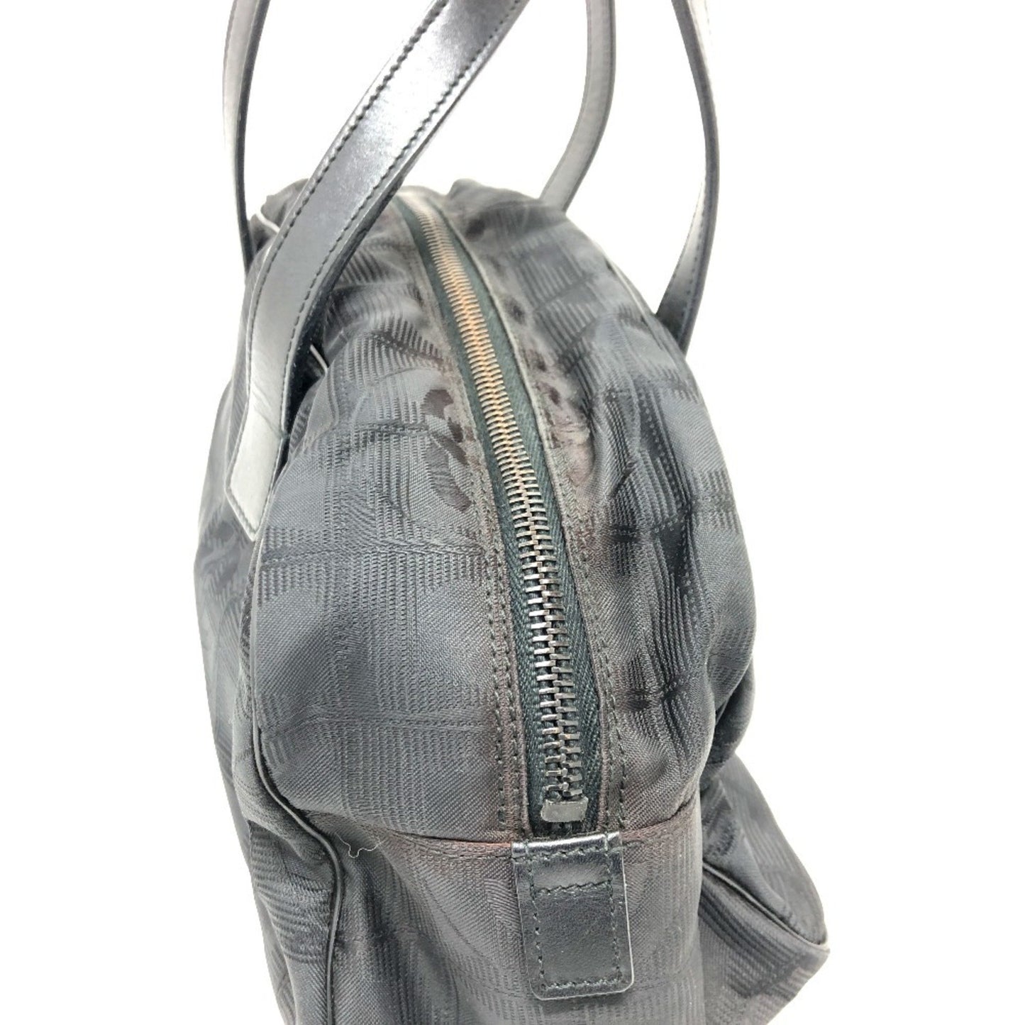 Chanel A15828 New Travel Line Handbag Boston Bag Leather/Nylon
