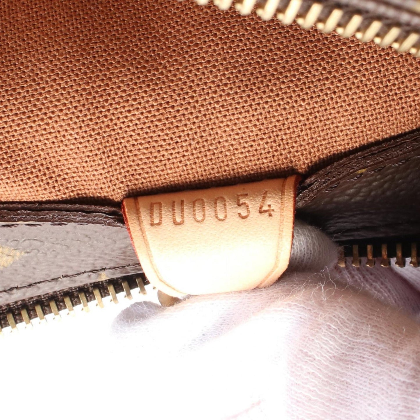 Louis Vuitton Cabas Piano Shoulder Bag Coated Canvas Leather Monogram