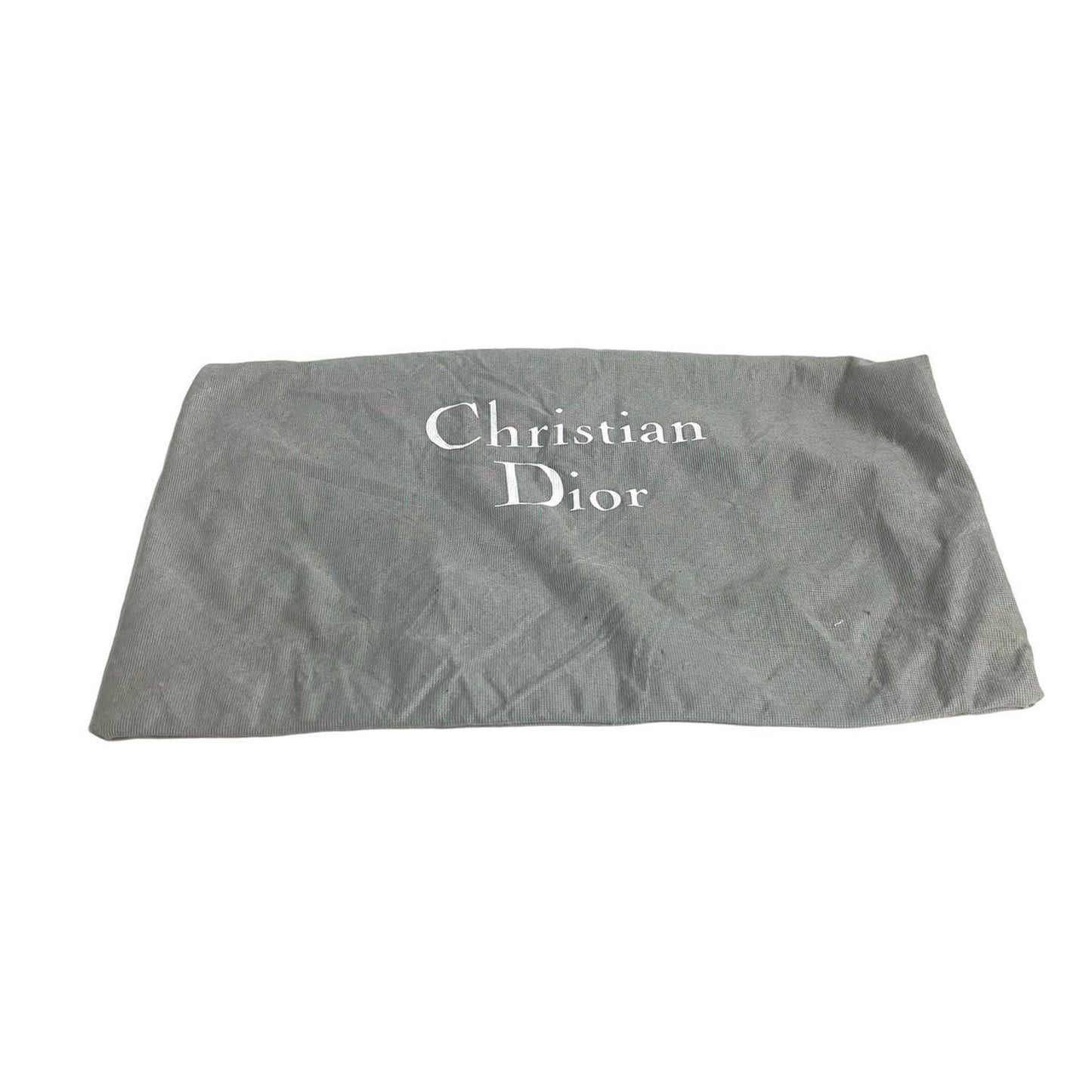 Christian Dior Cd Logo Hardware Leather Semi-Shoulder Bag/Mini Tote Bag In Red 60294