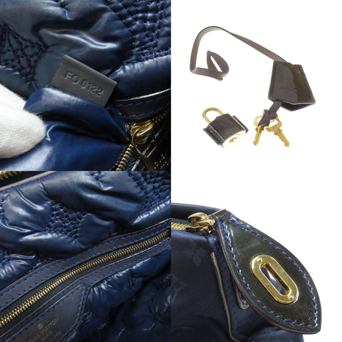 Louis Vuitton M93842 Rockit Verty Handbag Monogram De Jour