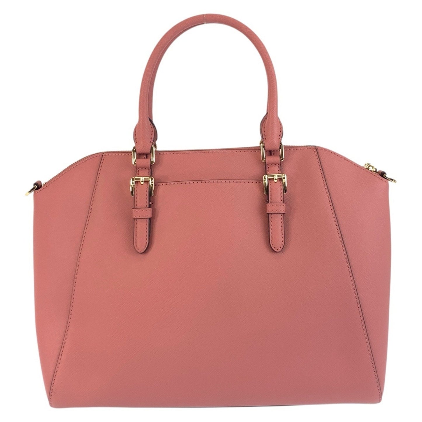 Michael Kors Ciara Pink Gold Hardware Leather 35H5Gc6S3L Handbag Shoulder Bag 2Way