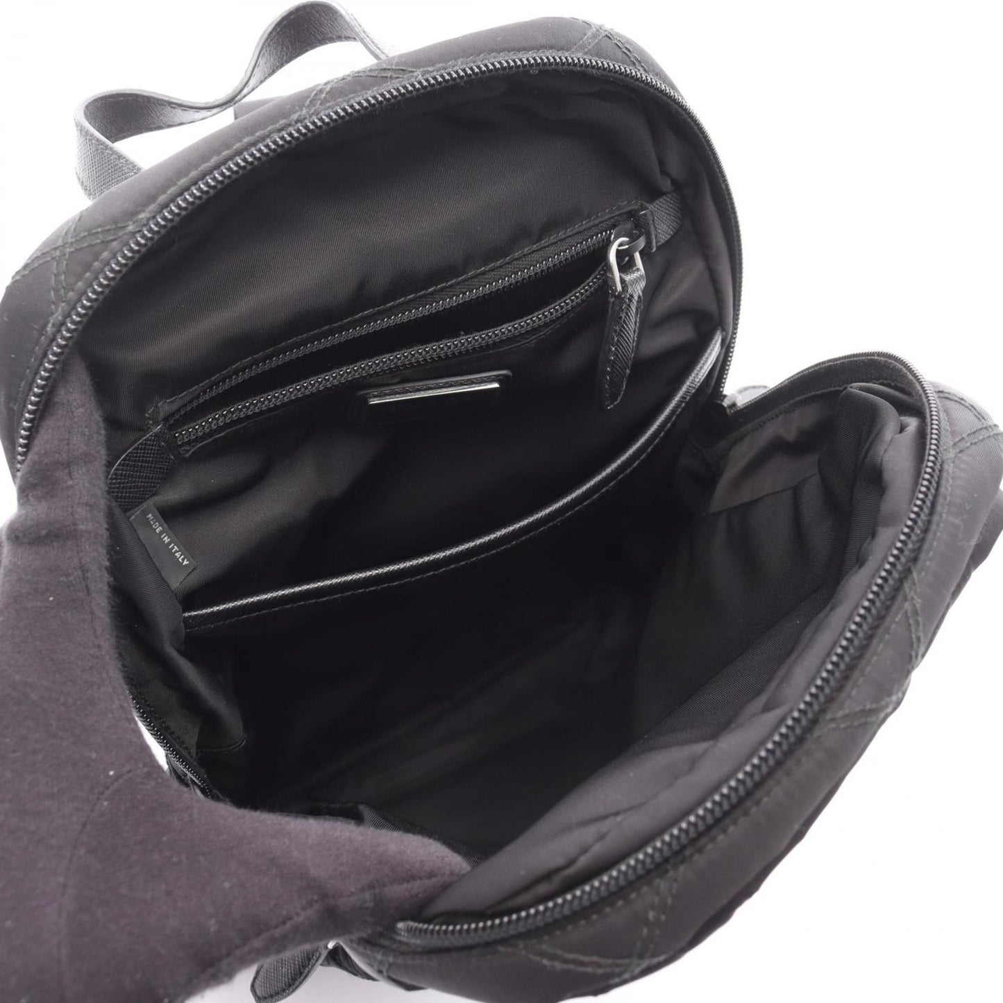 Prada Prada Backpack Bag Nylon Leather