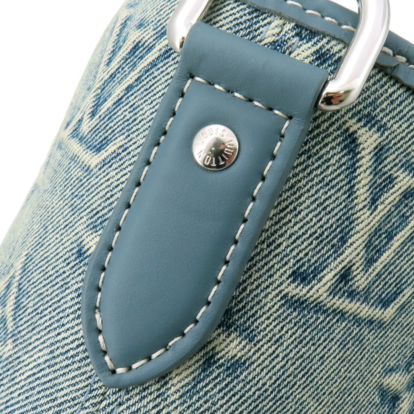 Louis Vuitton Monogram Washed Denim Weekend Tote Bag Nm M22537 Louis Vuitton