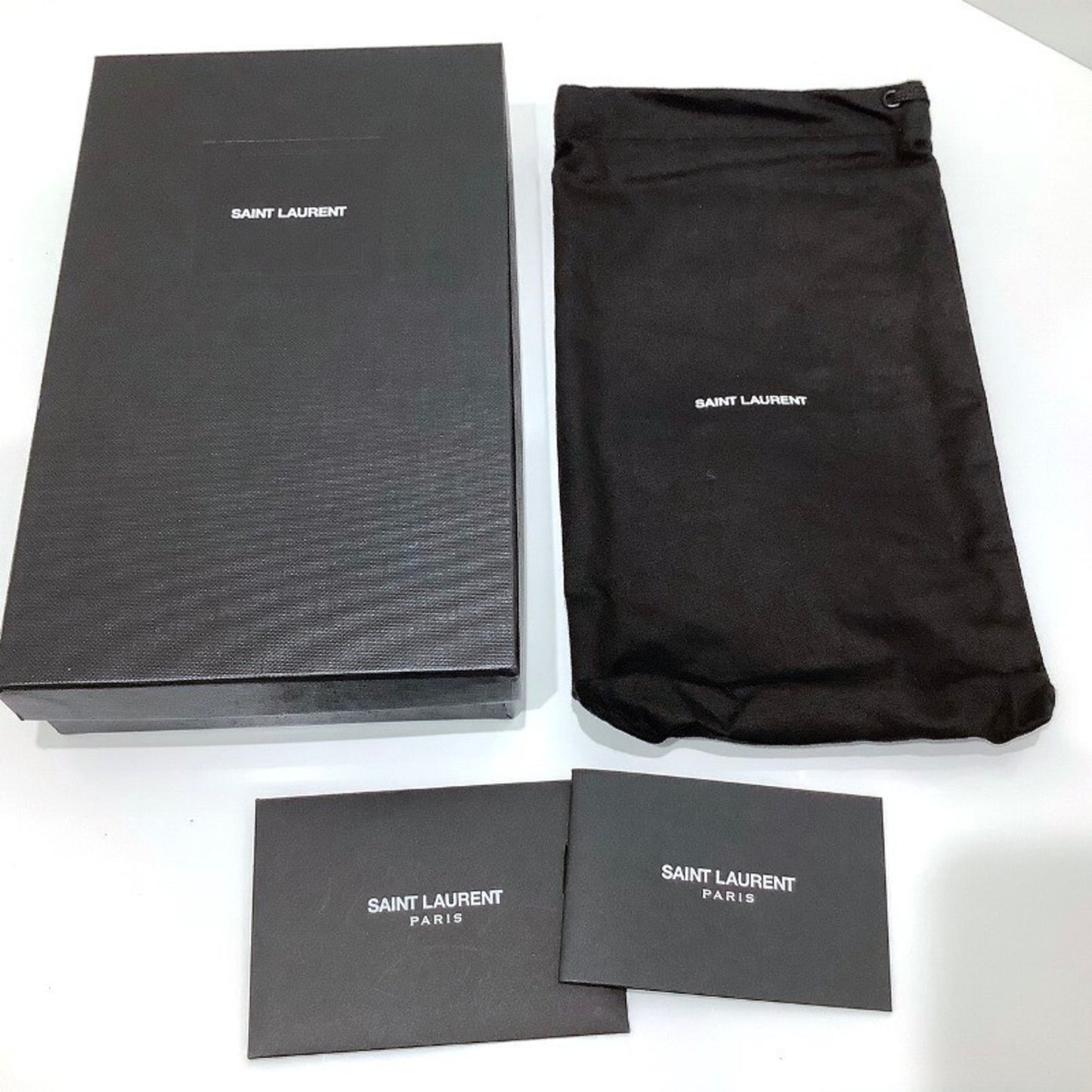 Yves Saint Laurent Saint Laurent Paris Caviar Quilted Long Flap Wallet