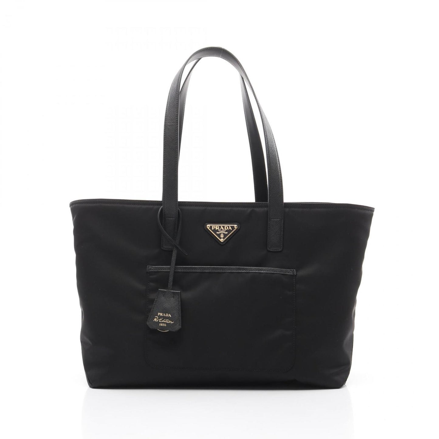 Prada Re-Edition 1978 Re Nylon Tessuto+Saffiano Tote Bag Nylon Saffiano Leather