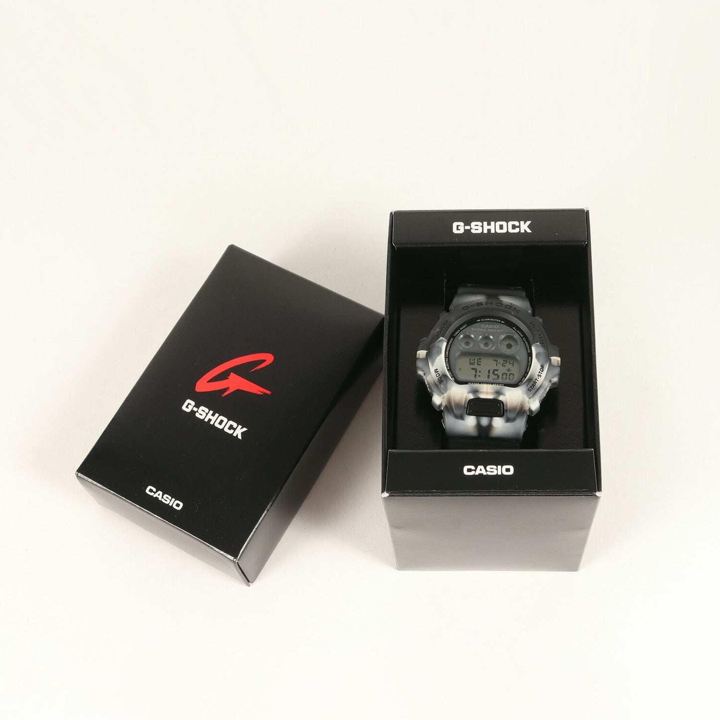 G-Shock Dw-6900Mc-7Jf Jamin Color Marble Watch Black White Casio