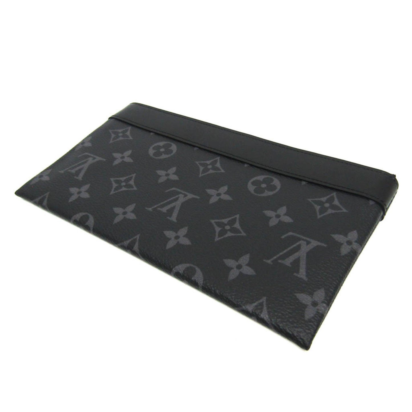 Louis Vuitton Monogram Eclipse Pochette Discovery Pm M44323 Men'S Clutch Bag