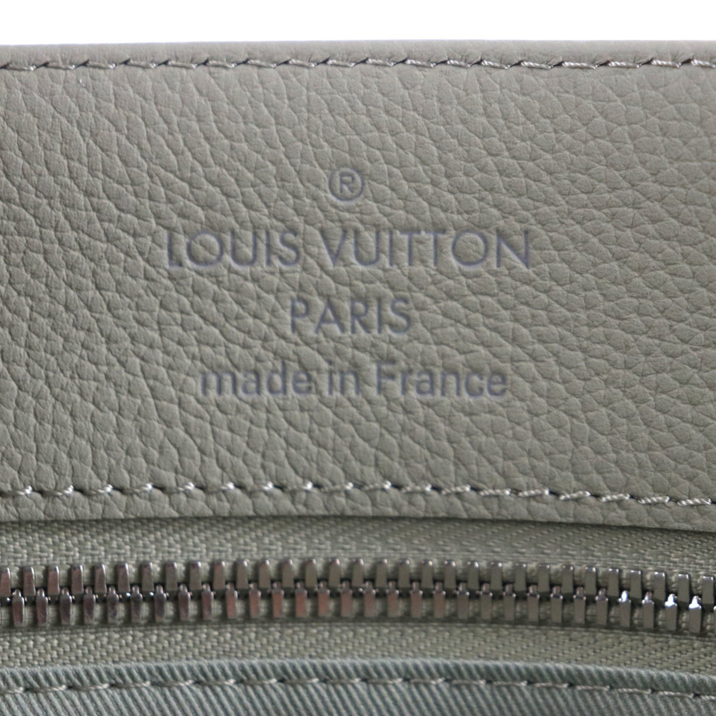 Louis Vuitton M22506 Fastline Lv Aerogram Calfskin Sage Tote Bag With Logo
