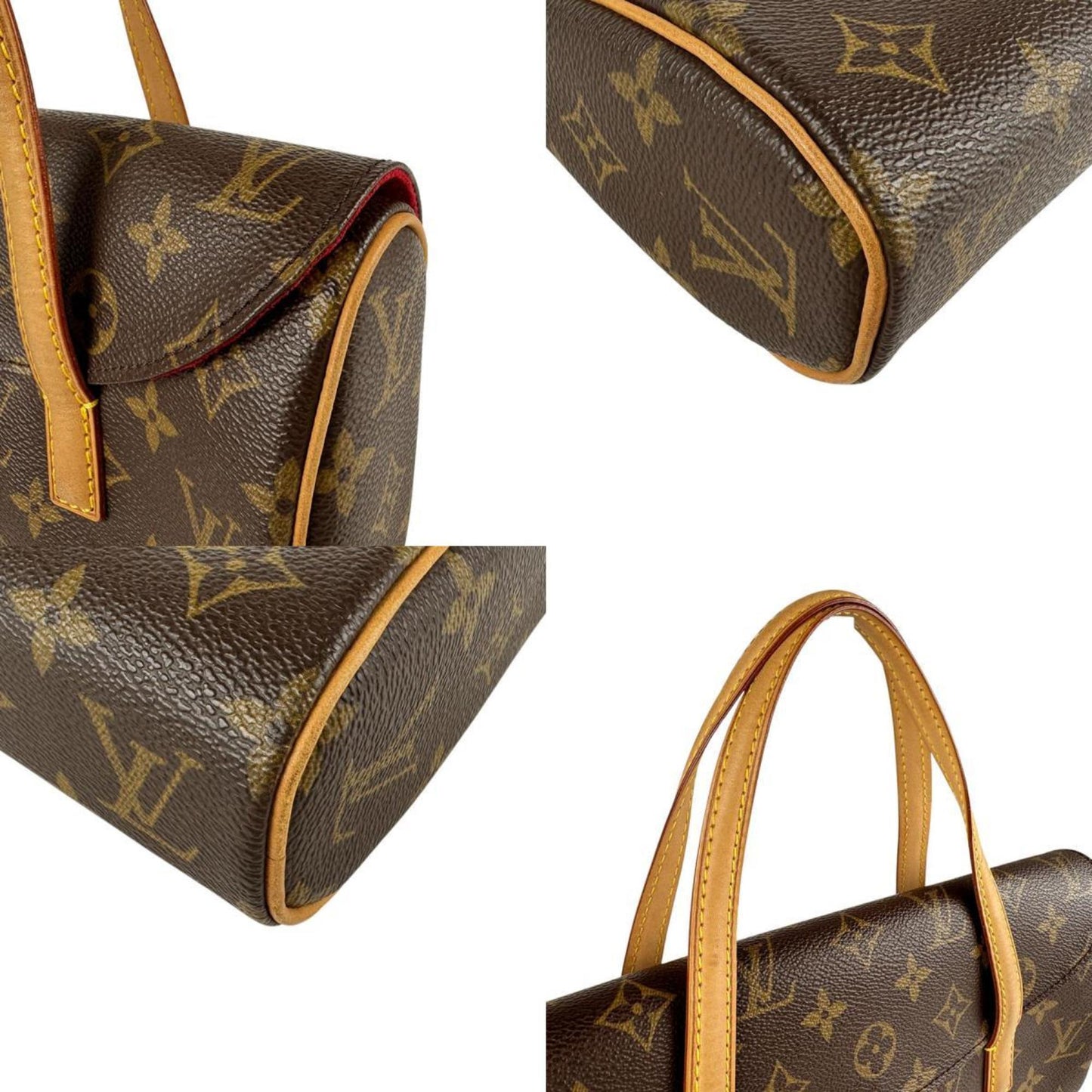 Louis Vuitton Monogram Sonatine Handbag In Canvas