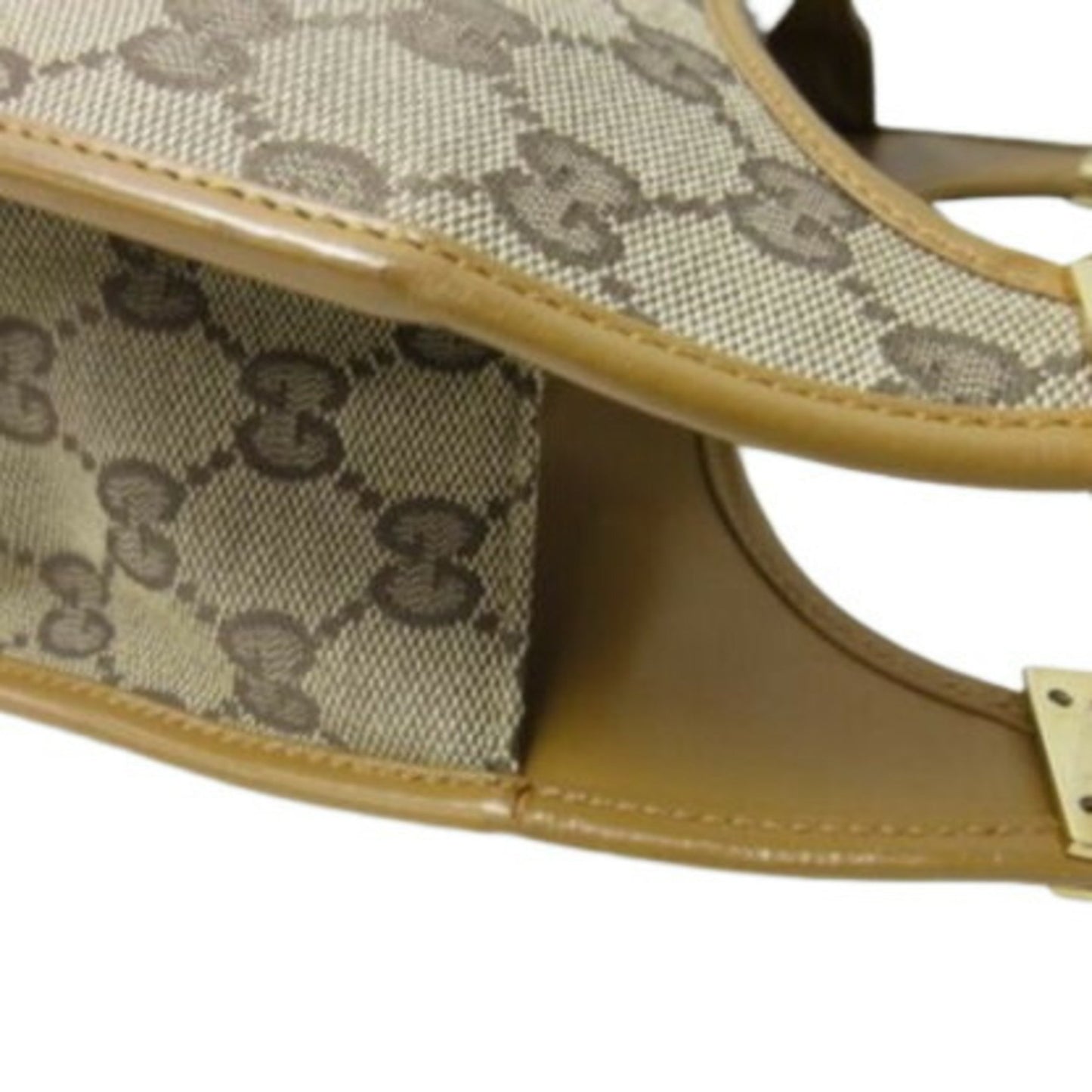 Gucci Jackie 002 1068 Handbag In Light Brown Gg Canvas