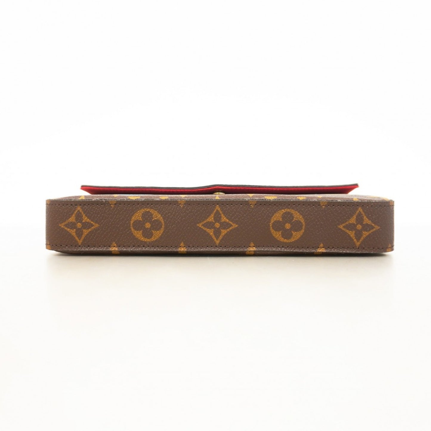 Louis Vuitton Monogram Pochette Felice Shoulder Wallet M62145 Brown