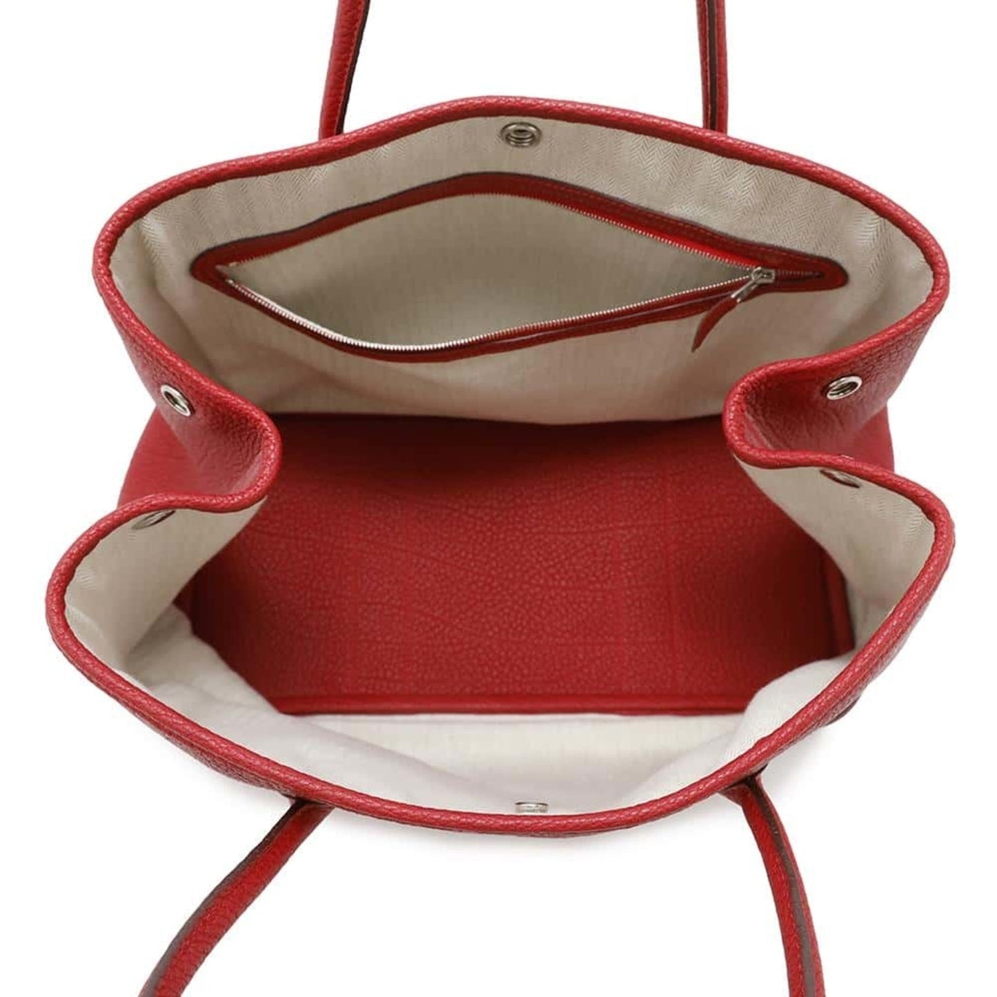 Hermes Tote Bag Garden Pm Rouge Cazac Negonda X Stamp