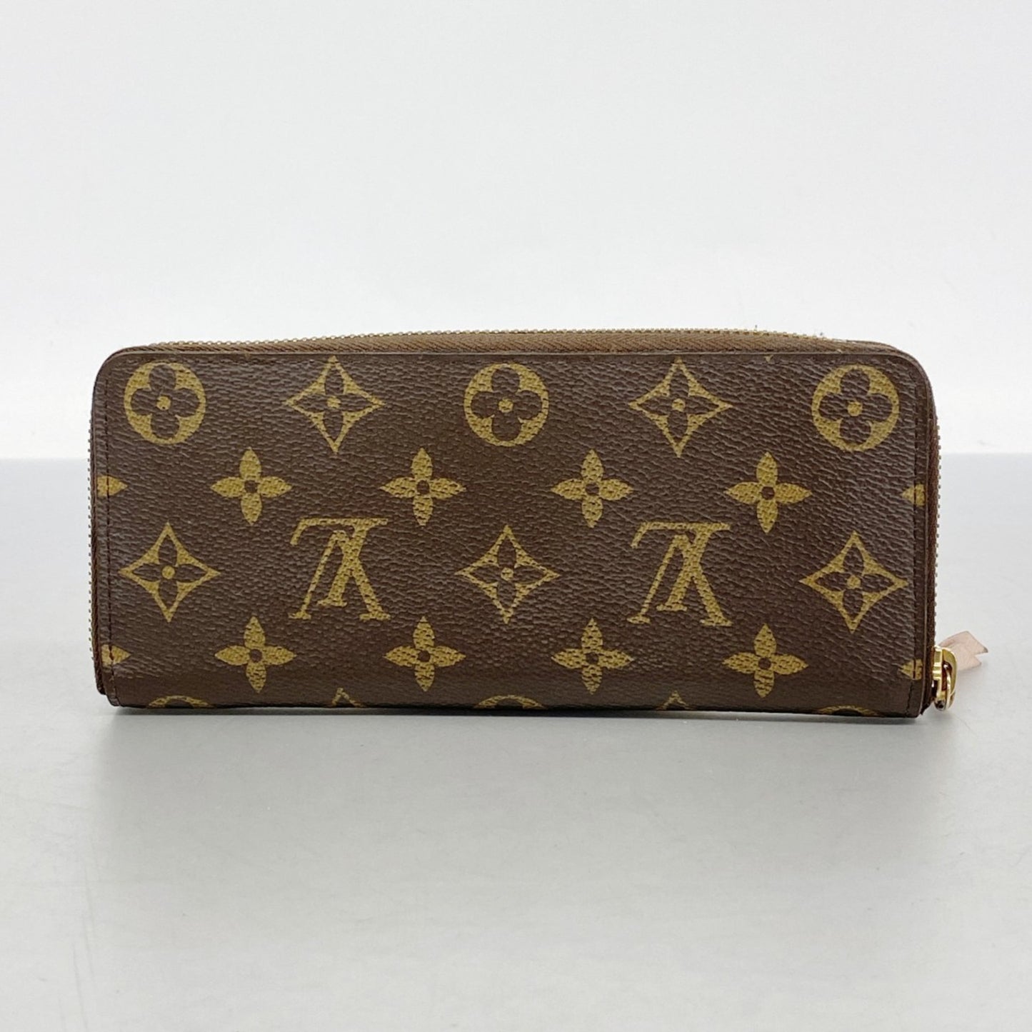 Louis Vuitton Monogram Portefeuille Clemence Long Wallet M61298 Brown Rose Ballerine