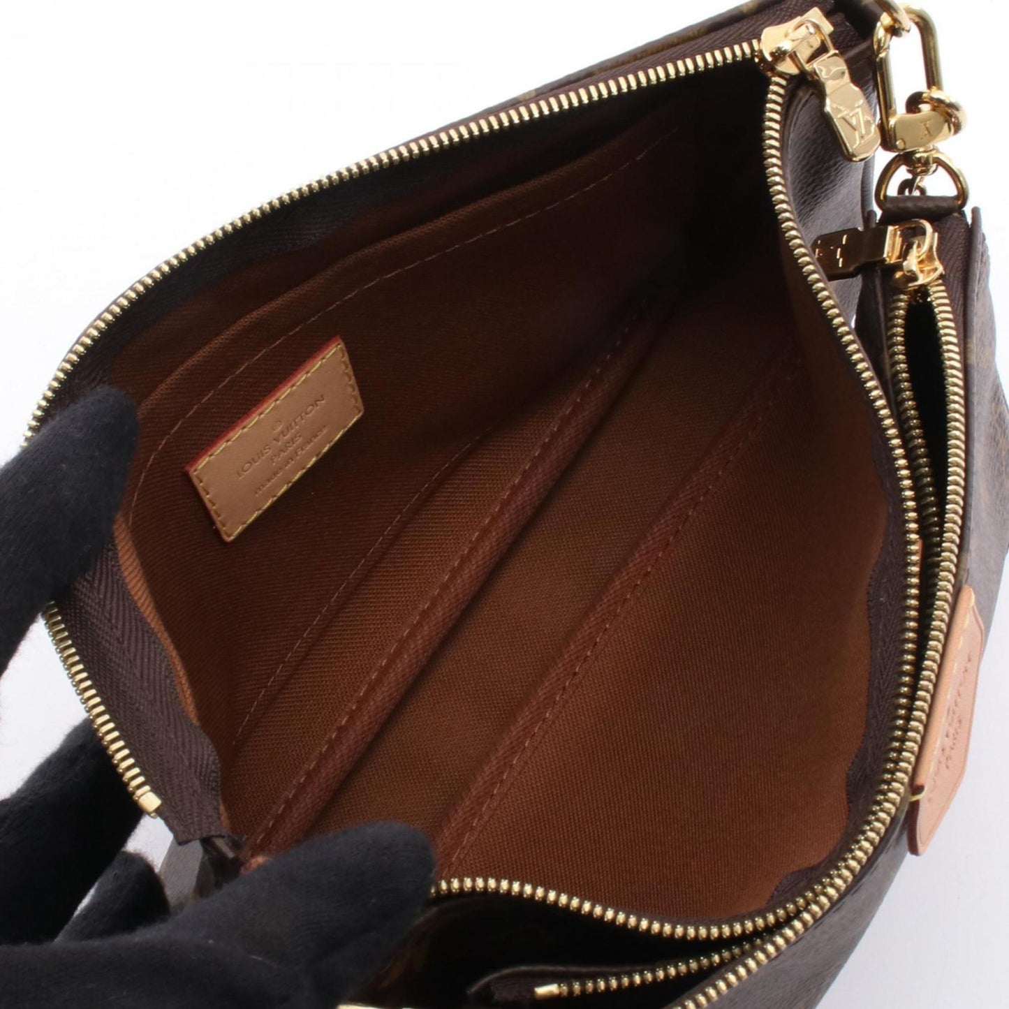 Louis Vuitton Multi Pochette Accessoires Monogram Rose Claire Shoulder Bag