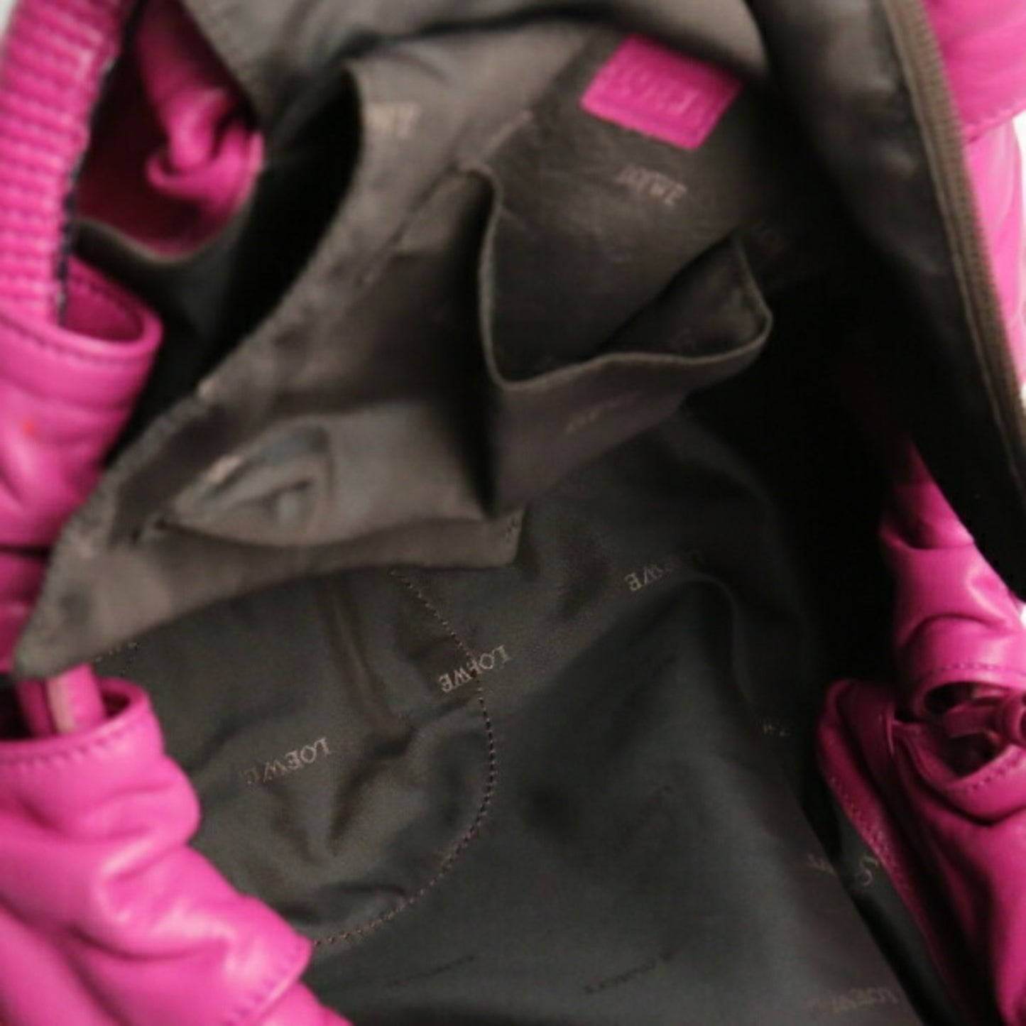 Loewe Tote Bag Leather Nappa Aire Pink Handbag