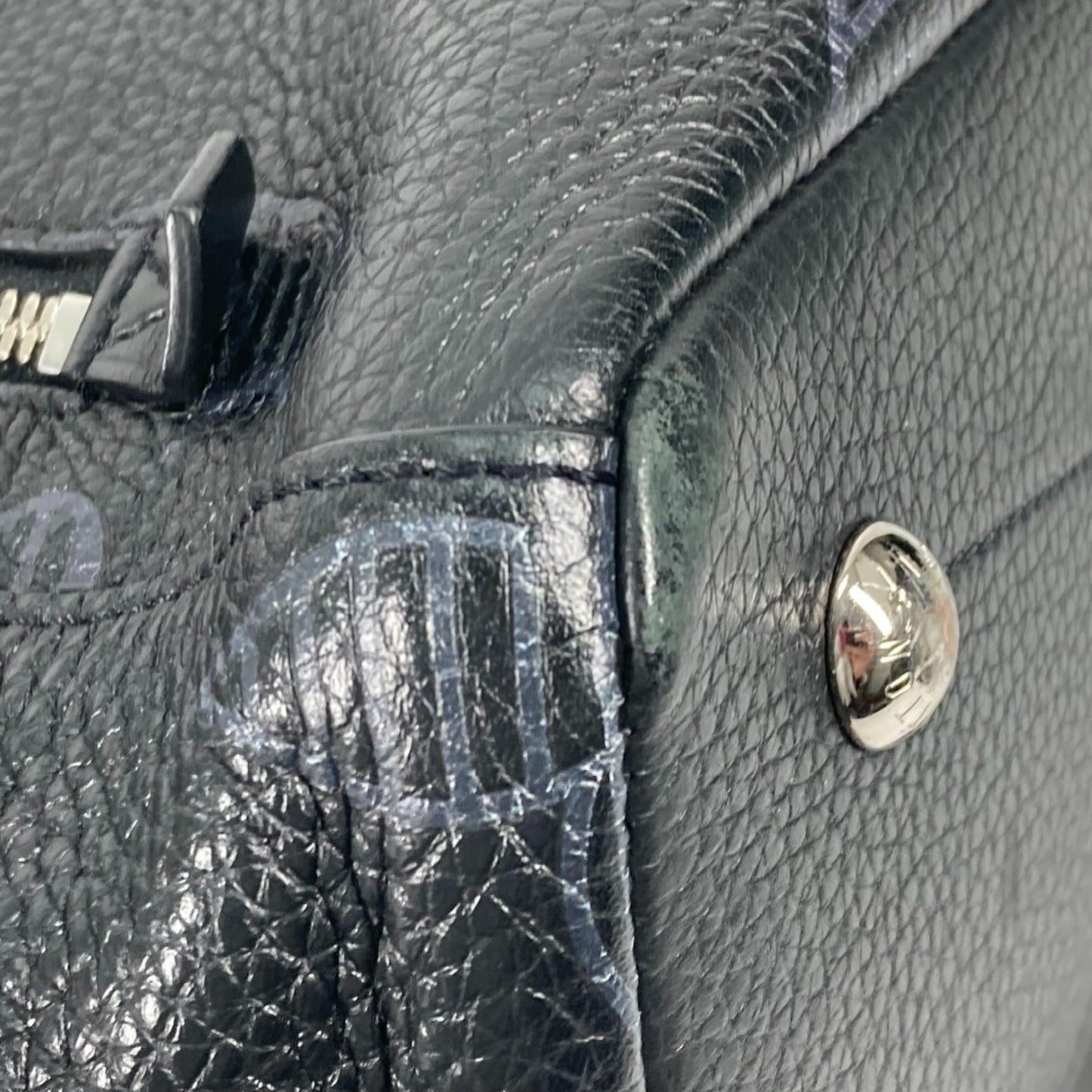 Louis Vuitton M57288 Monogram Taurillon Shadow Armand Backpack