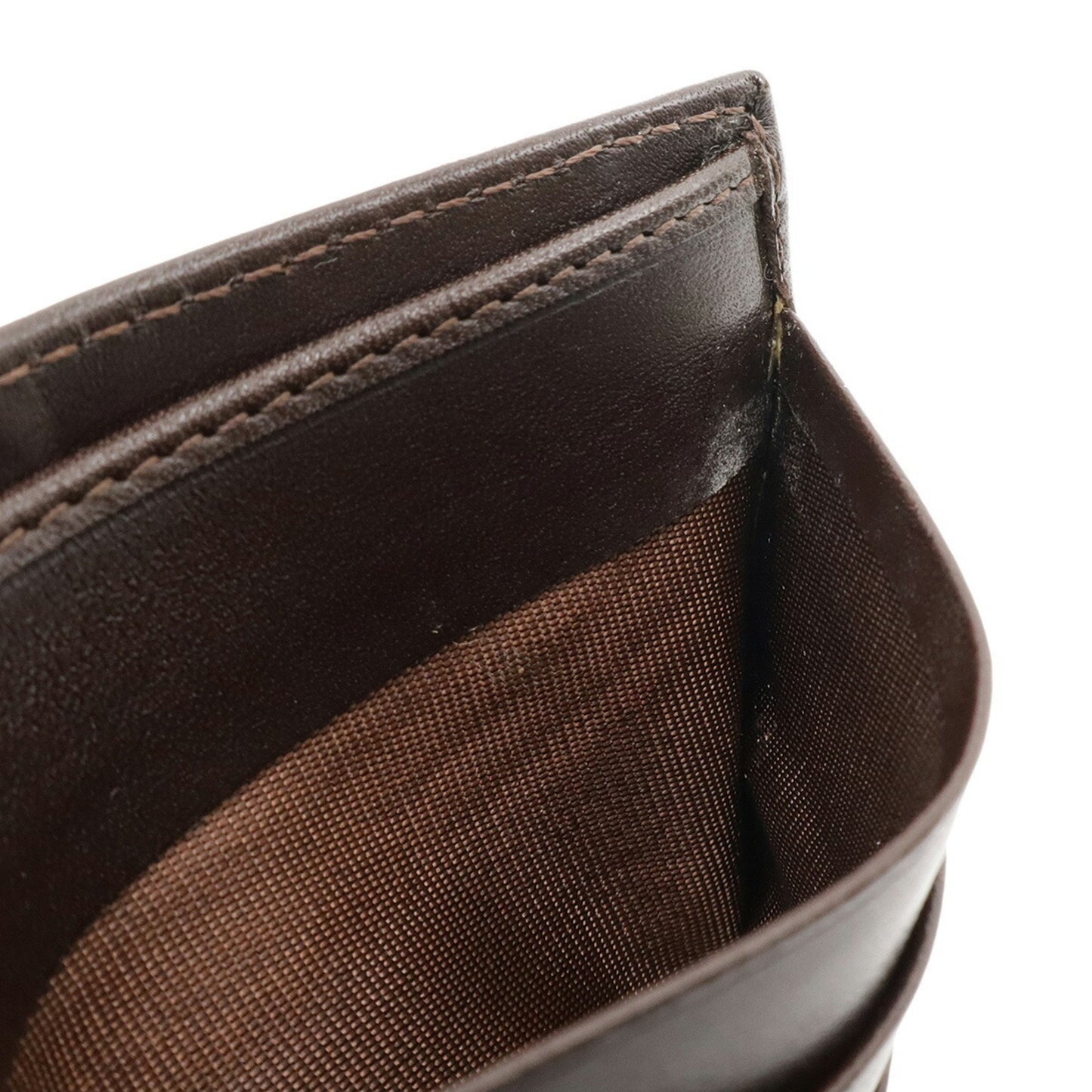 Fendi Zucca Pattern Bifold Wallet In Canvas And Leather