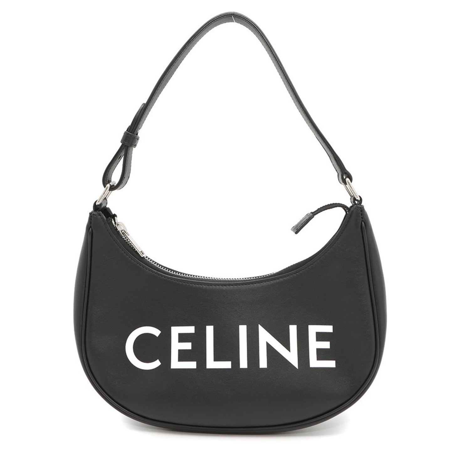 Celine Shoulder Bag Ava Leather 193953 Black