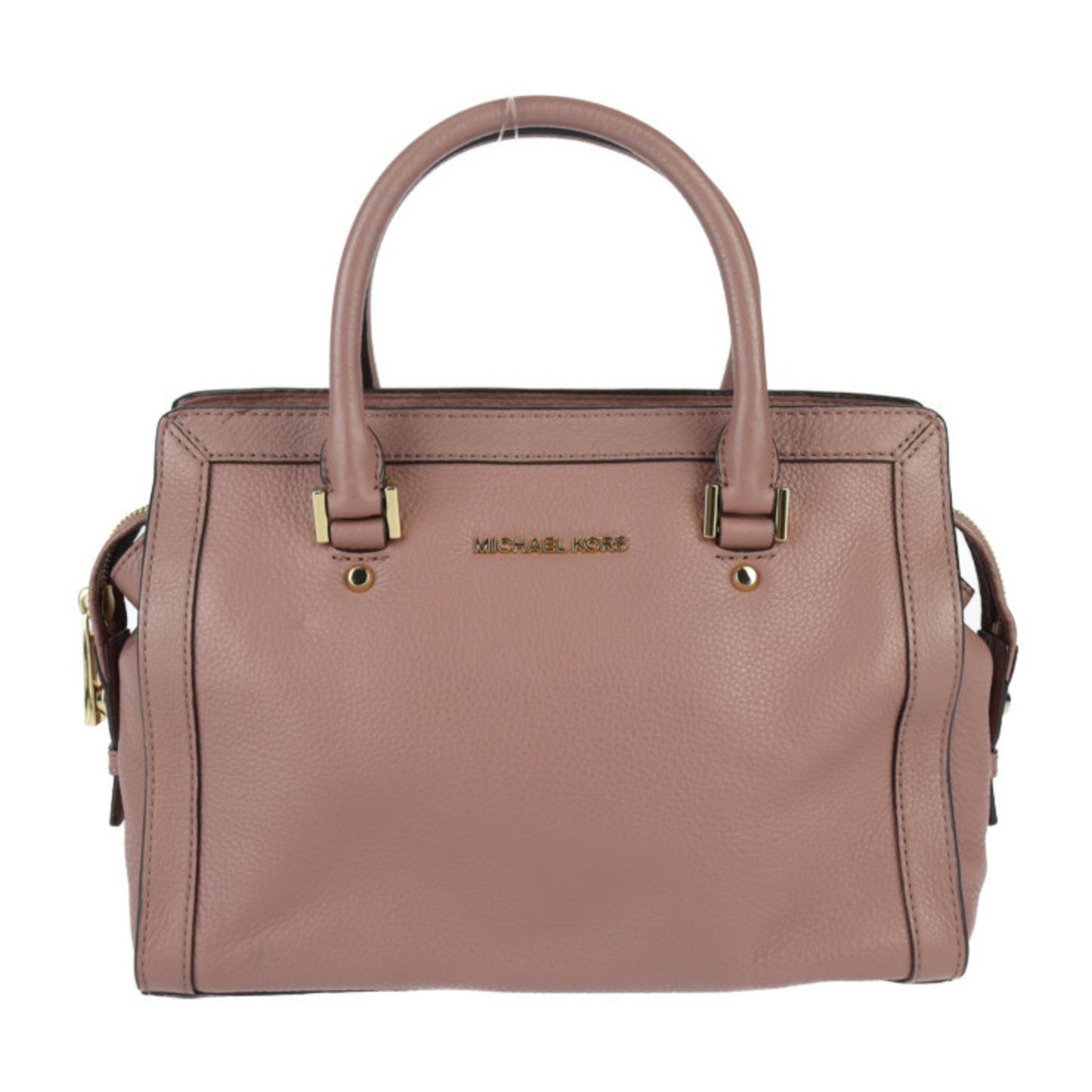 Michael Kors Collins Md Collins Medium Satchel Handbag 30F5Gies1L Leather Pink Shoulder Bag Tote