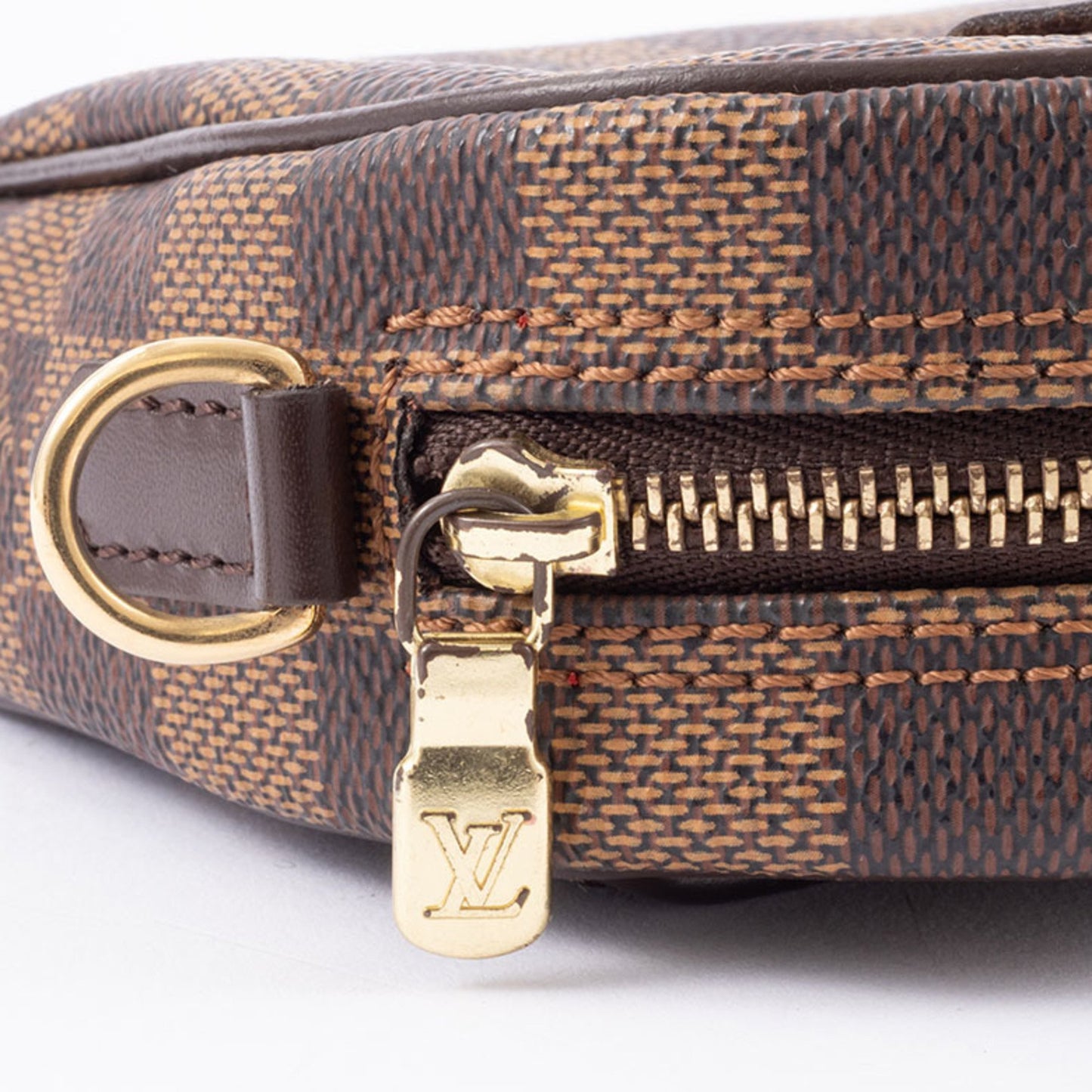 Louis Vuitton Pochette Ipanema Shoulder Bag N51296 Damier Ebene Canvas