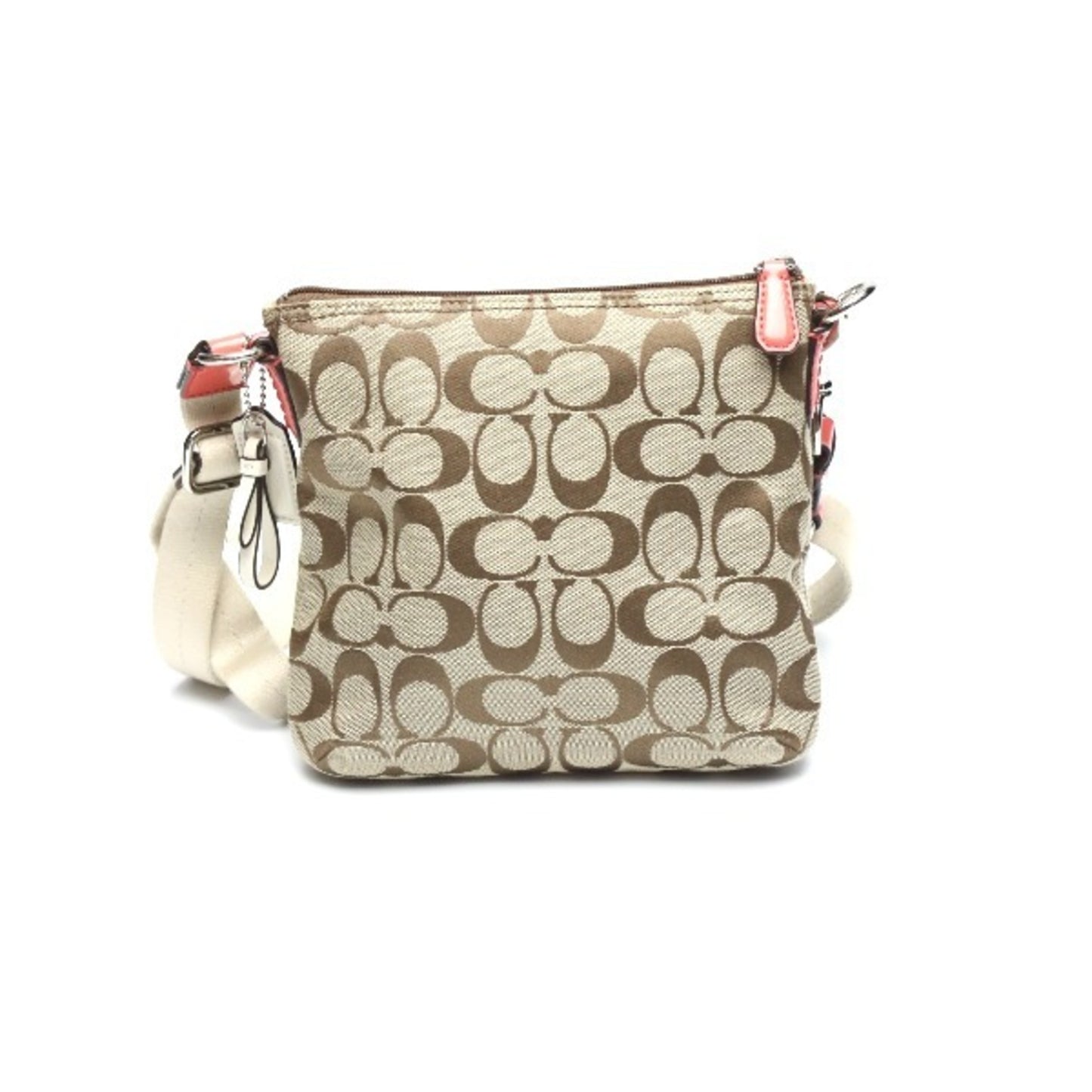 Coach Crossbody Signature Coach Brown X Pink Shoulder Bag