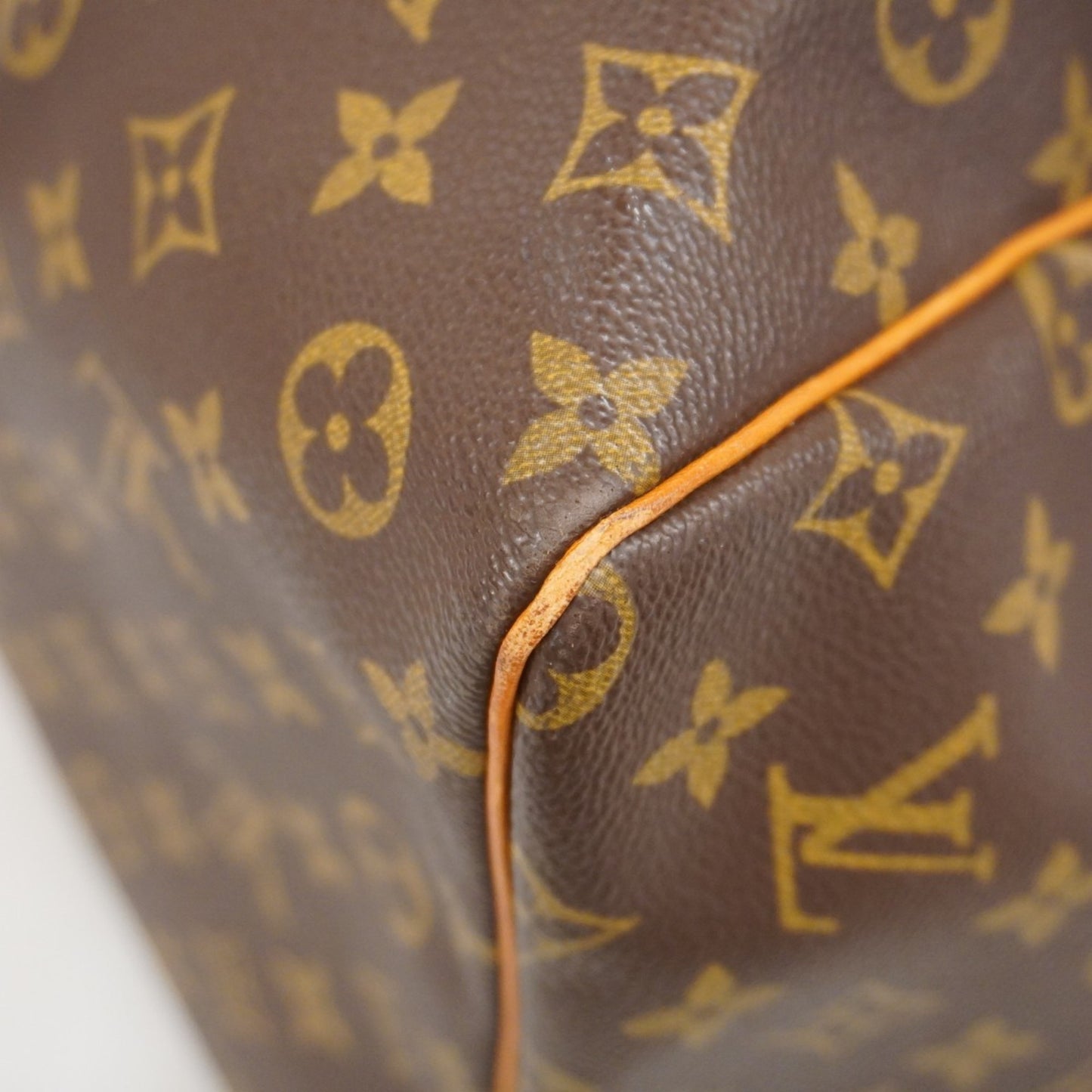 Louis Vuitton Monogram Keepall Bandouliere 60 Boston Bag M41422 Brown