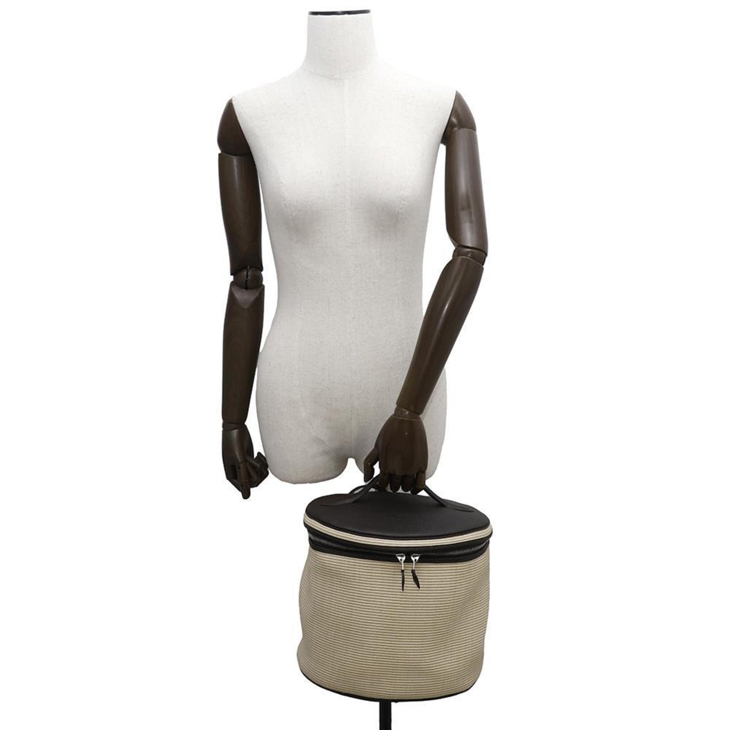 Hermes Handbag Intercity Beige Crinoline Taurillon Clemence Hermes