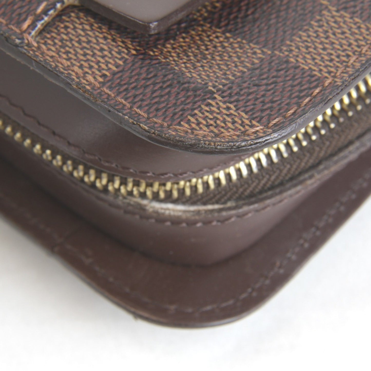 Louis Vuitton Saint Louis N51993 Clutch Bag Damier Canvas Brown