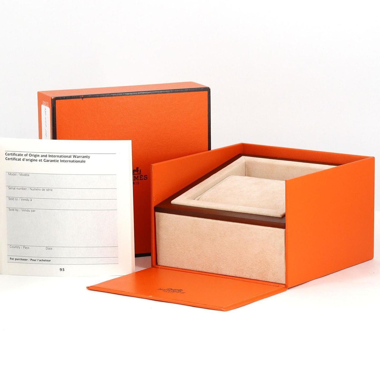 Herms H Watch D Hh1.130 Ss Quartz Wristwatch