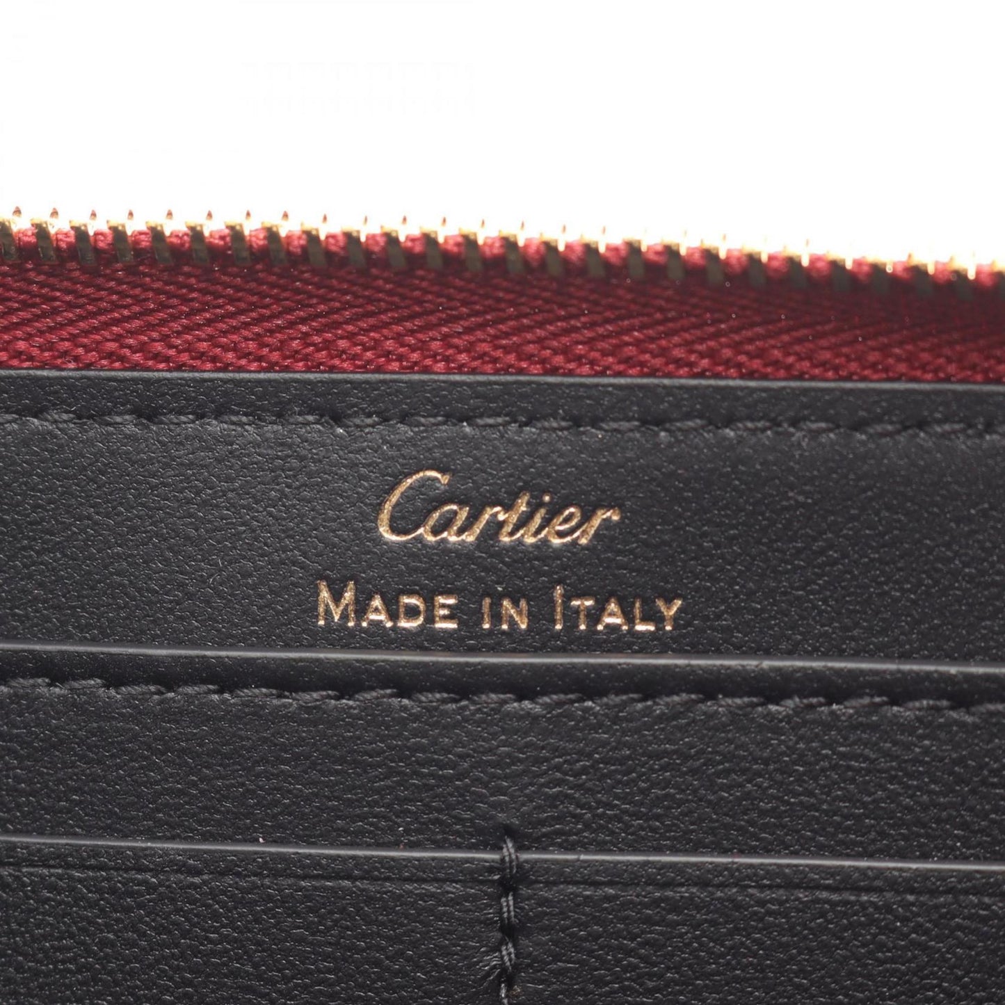 Cartier C De International Round Long Wallet