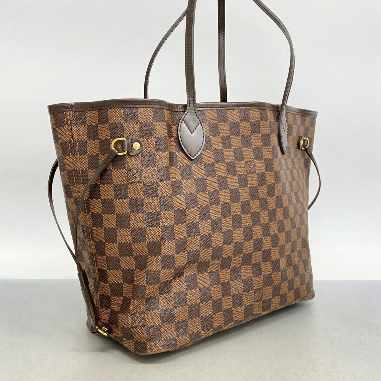 Louis Vuitton Damier Neverfull Mm Tote Bag N51105 Ebene