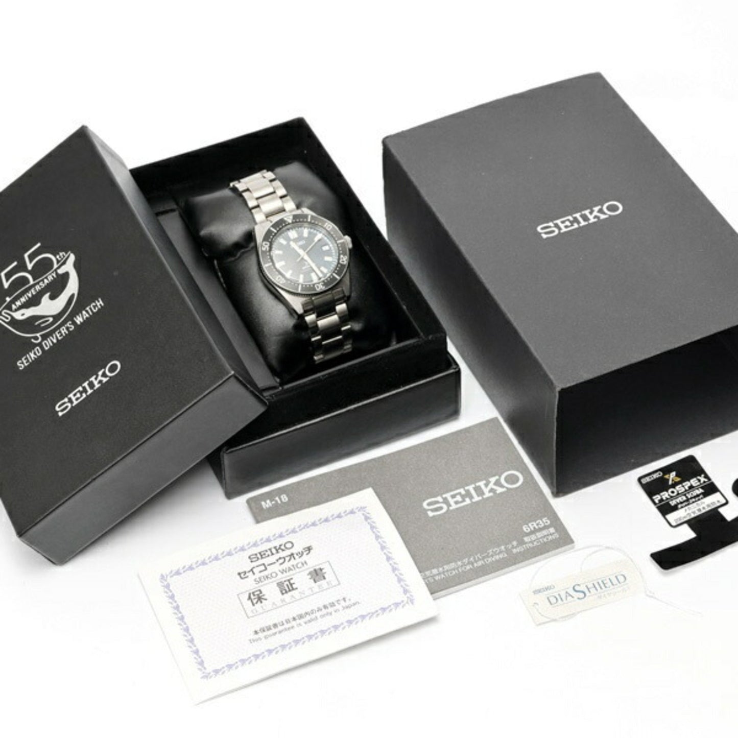 Seiko Prospex Diver Scuba Sbdc107 6R35-00W01965 Mechanical Diver'S Modern Design 55Th Anniversary