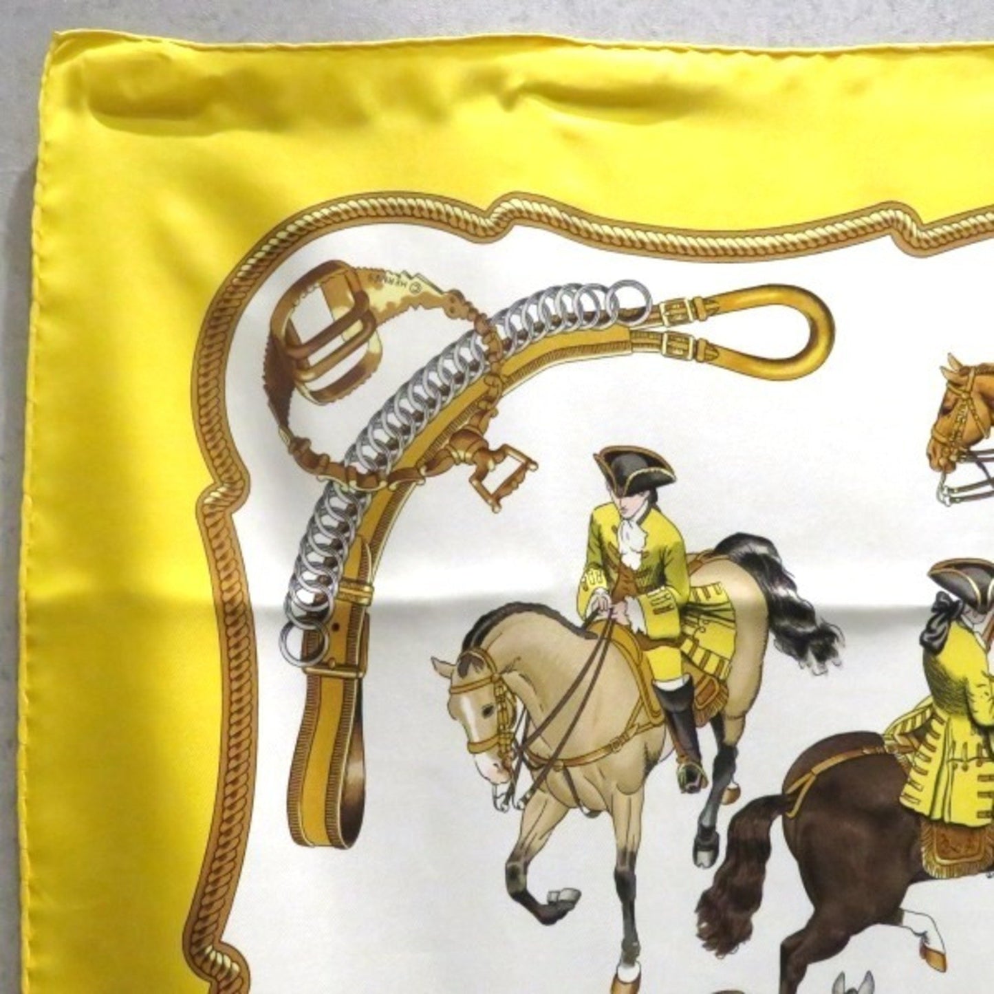 Hermes Carr 90 Horseback Riding Scenery Accessories Scarves