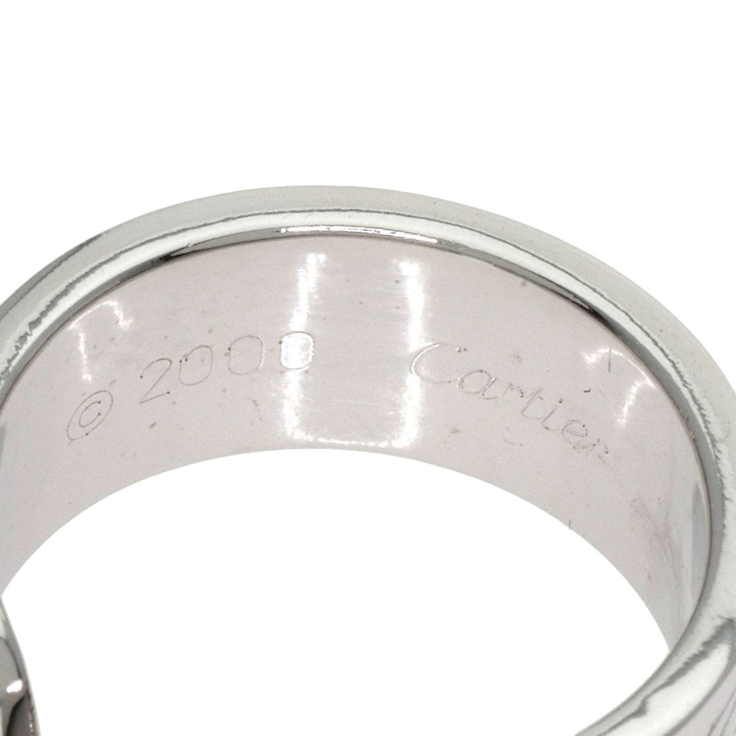 Cartier C2 2000 Limited Edition #50 Ring In 18K White Gold