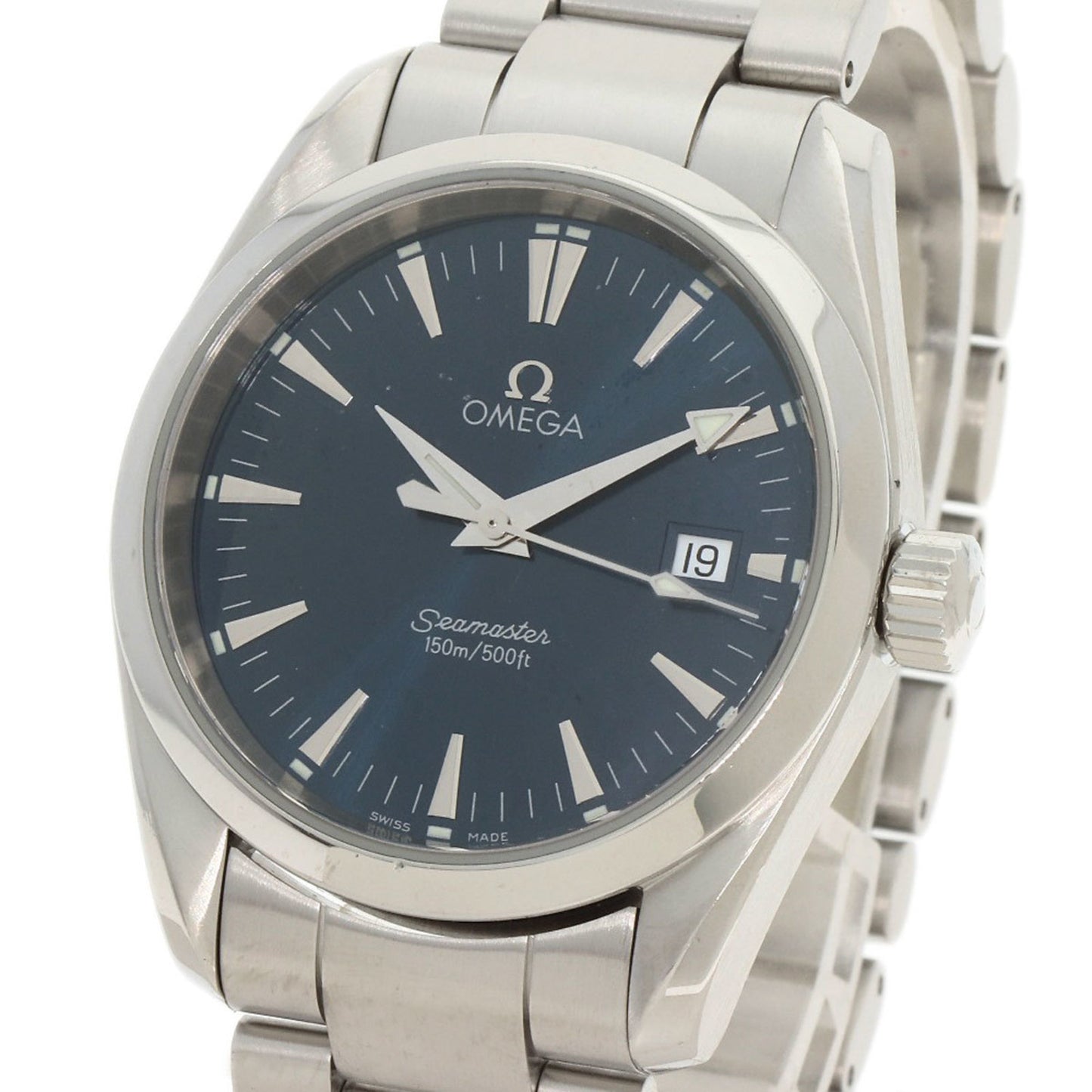 Omega 2518.80 Seamaster Aqua Terra Watch Stainless Steel Ss